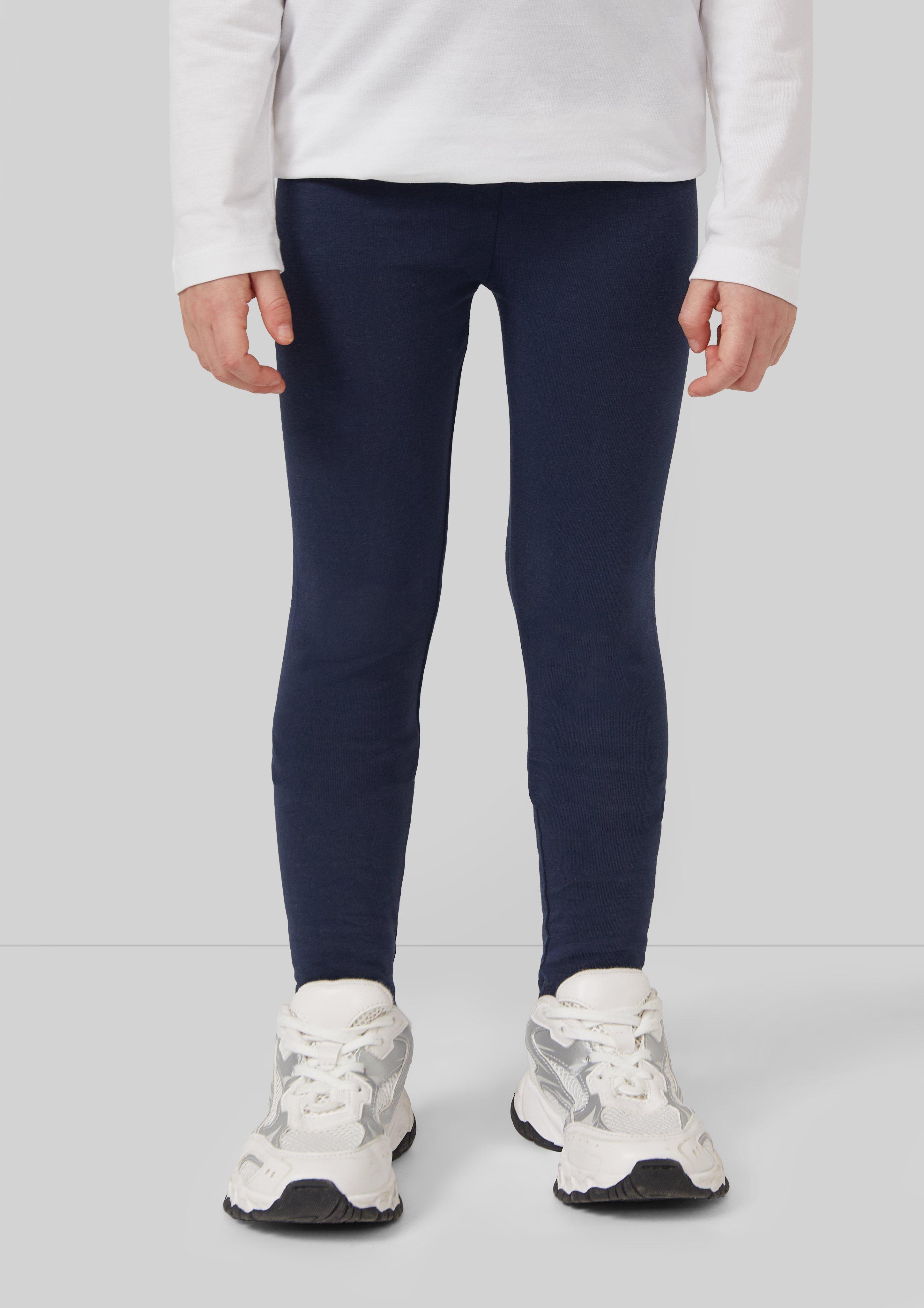 Leggings aus Baumwollstretch in 5952, 0100 & 4117