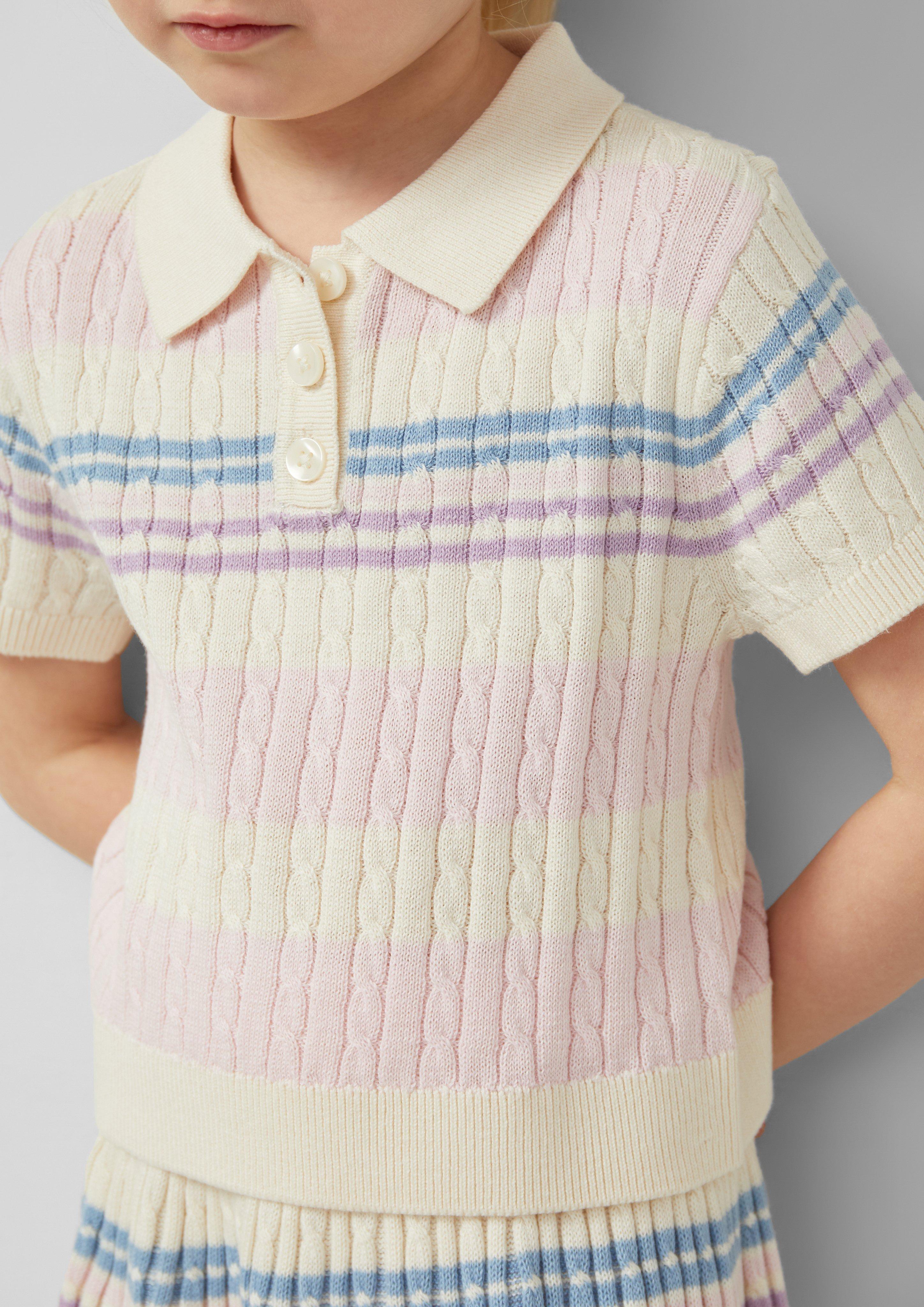 Knitted pullover in 04X2