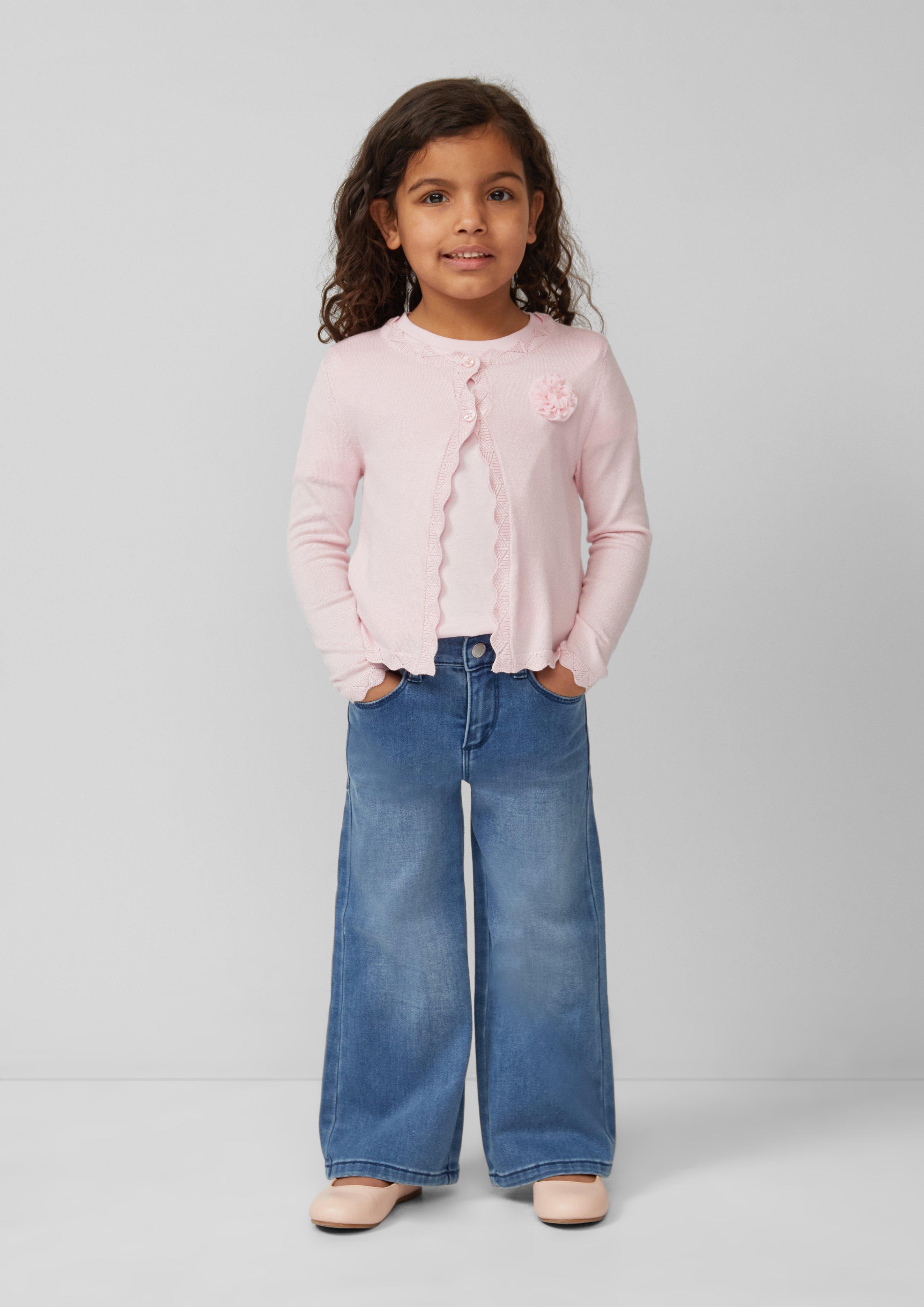 Strickjacke in 4117 & 0100