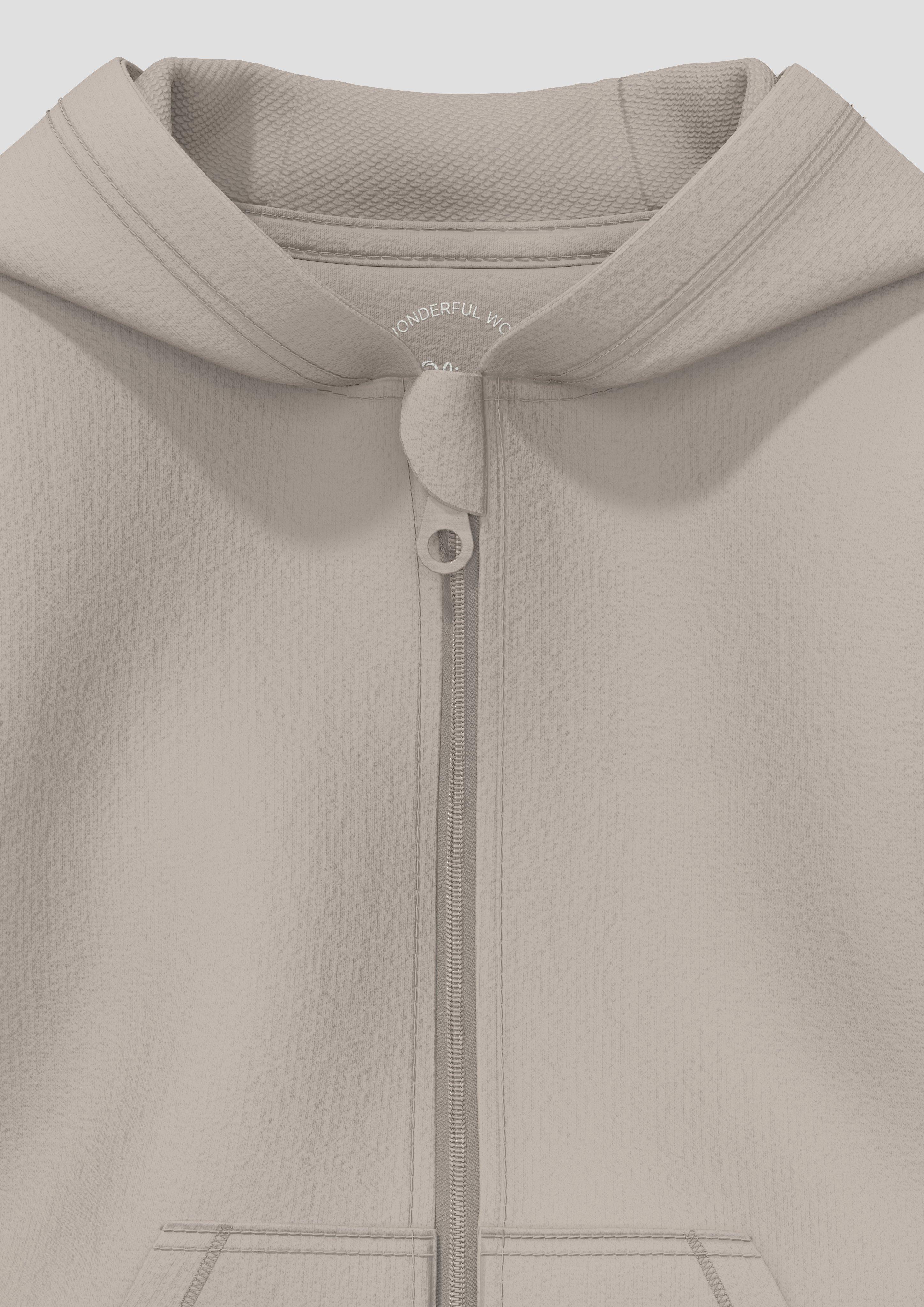 Sweatshirt jas in 9620