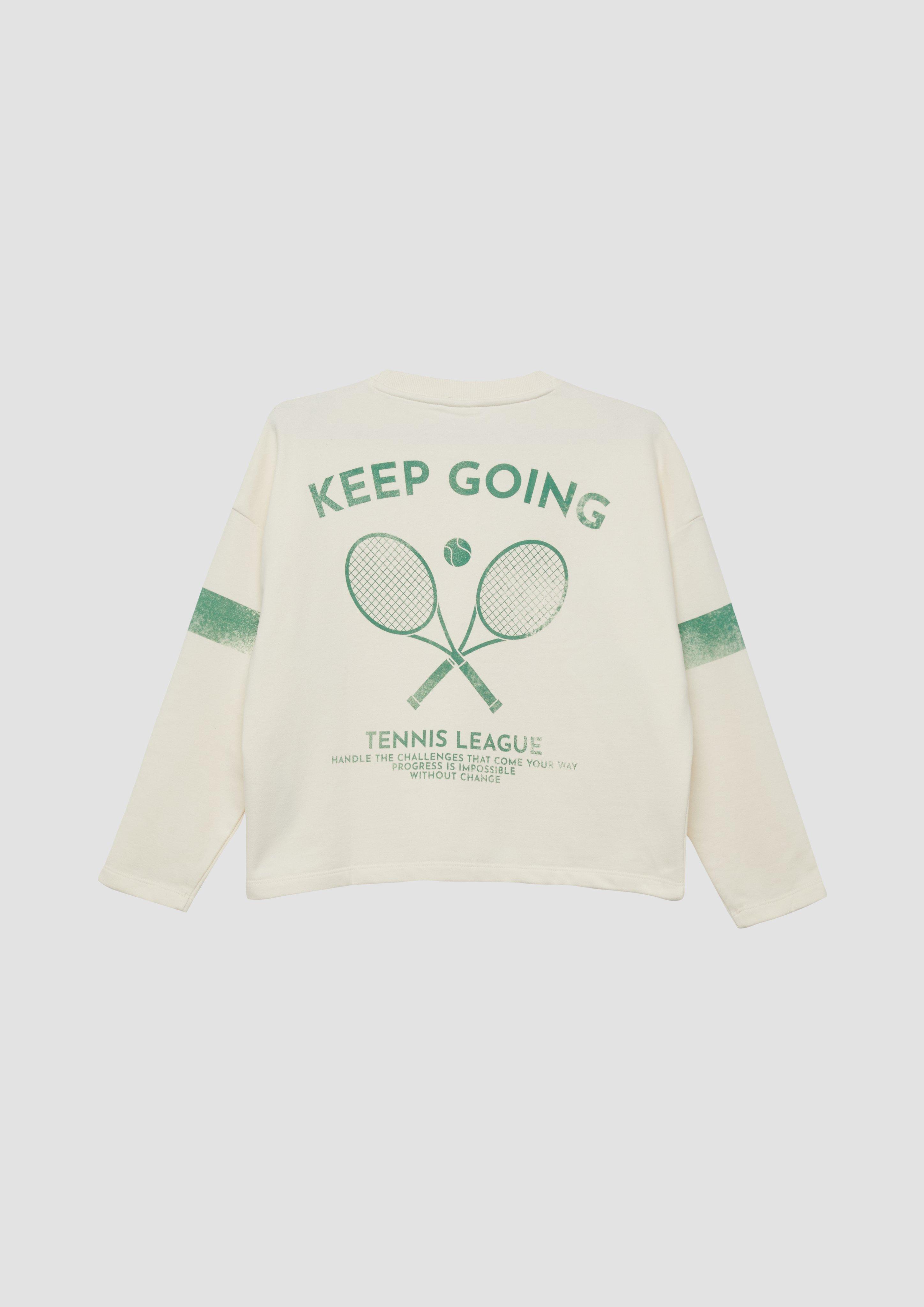 Sweatshirt in 0401 & 7415