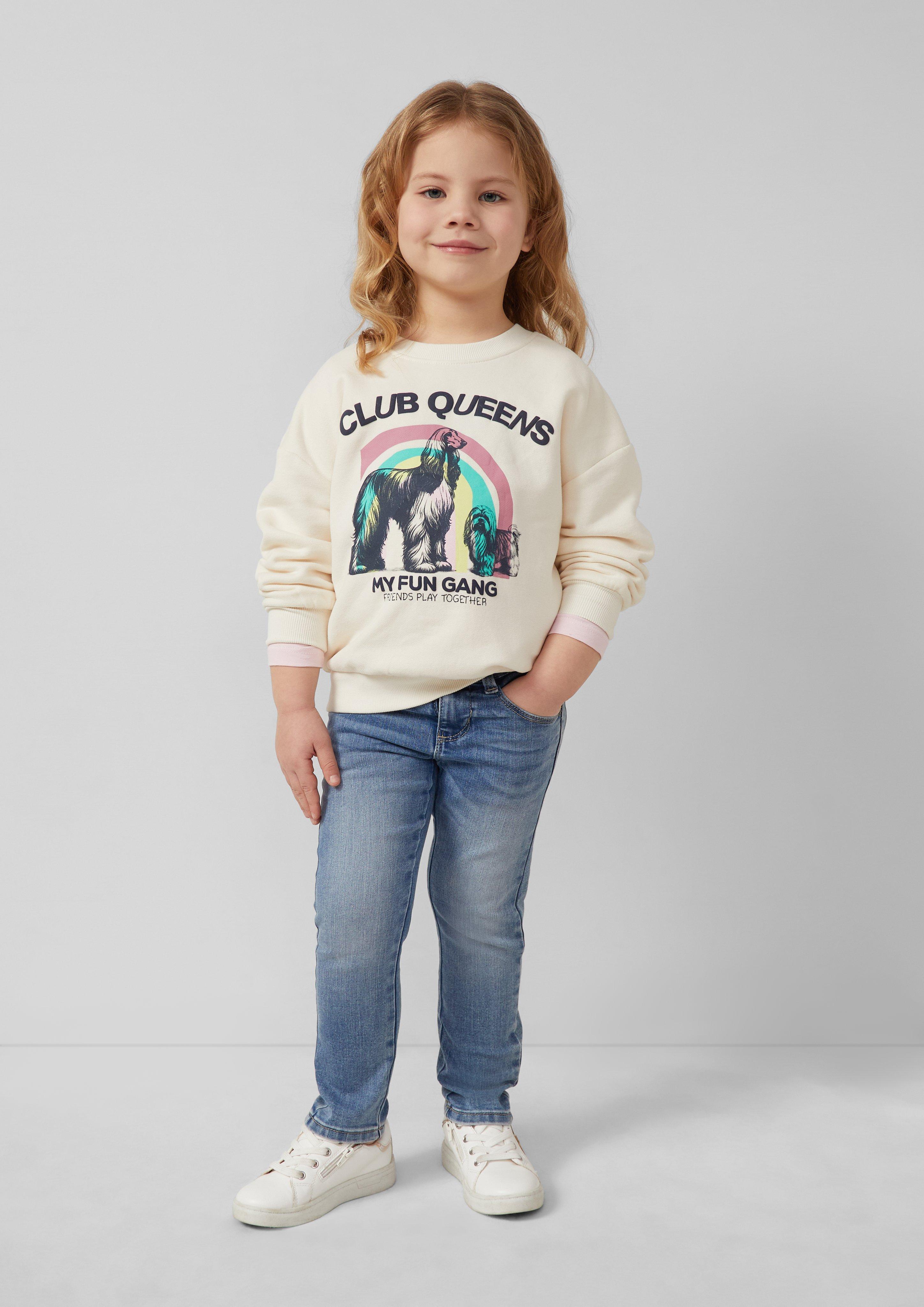 Sweatshirt in 0401 & 4185