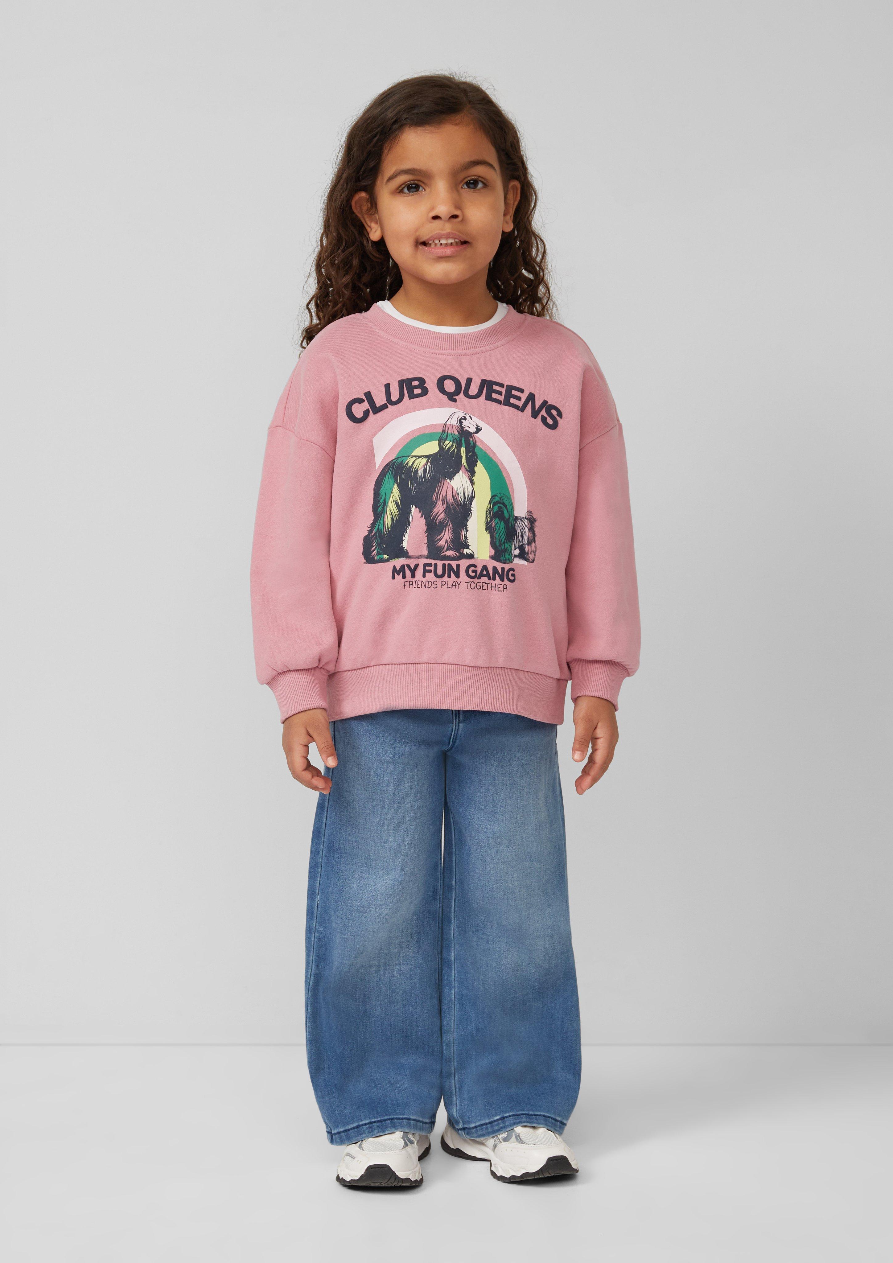 Sweatshirt in 4185 & 0401