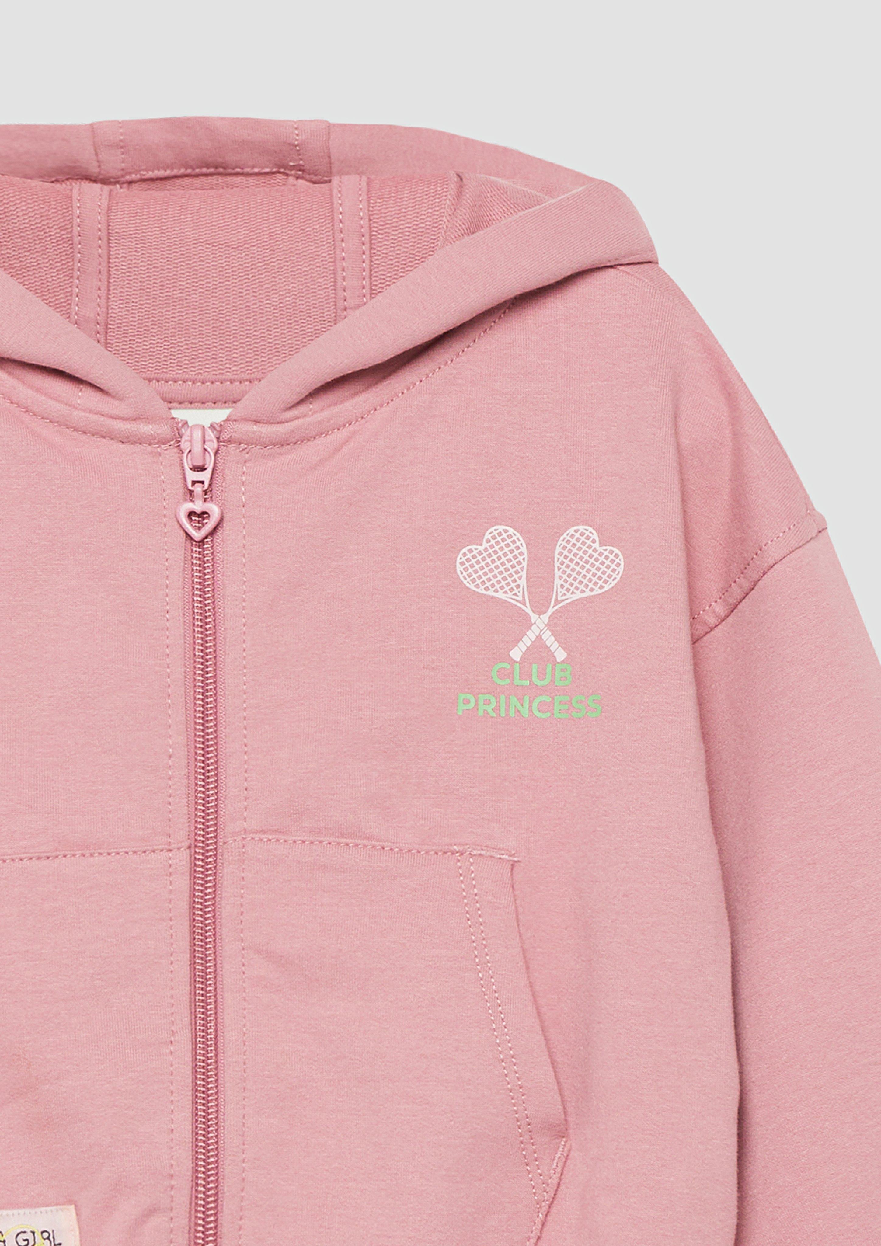 Sweatshirt jas in 4185