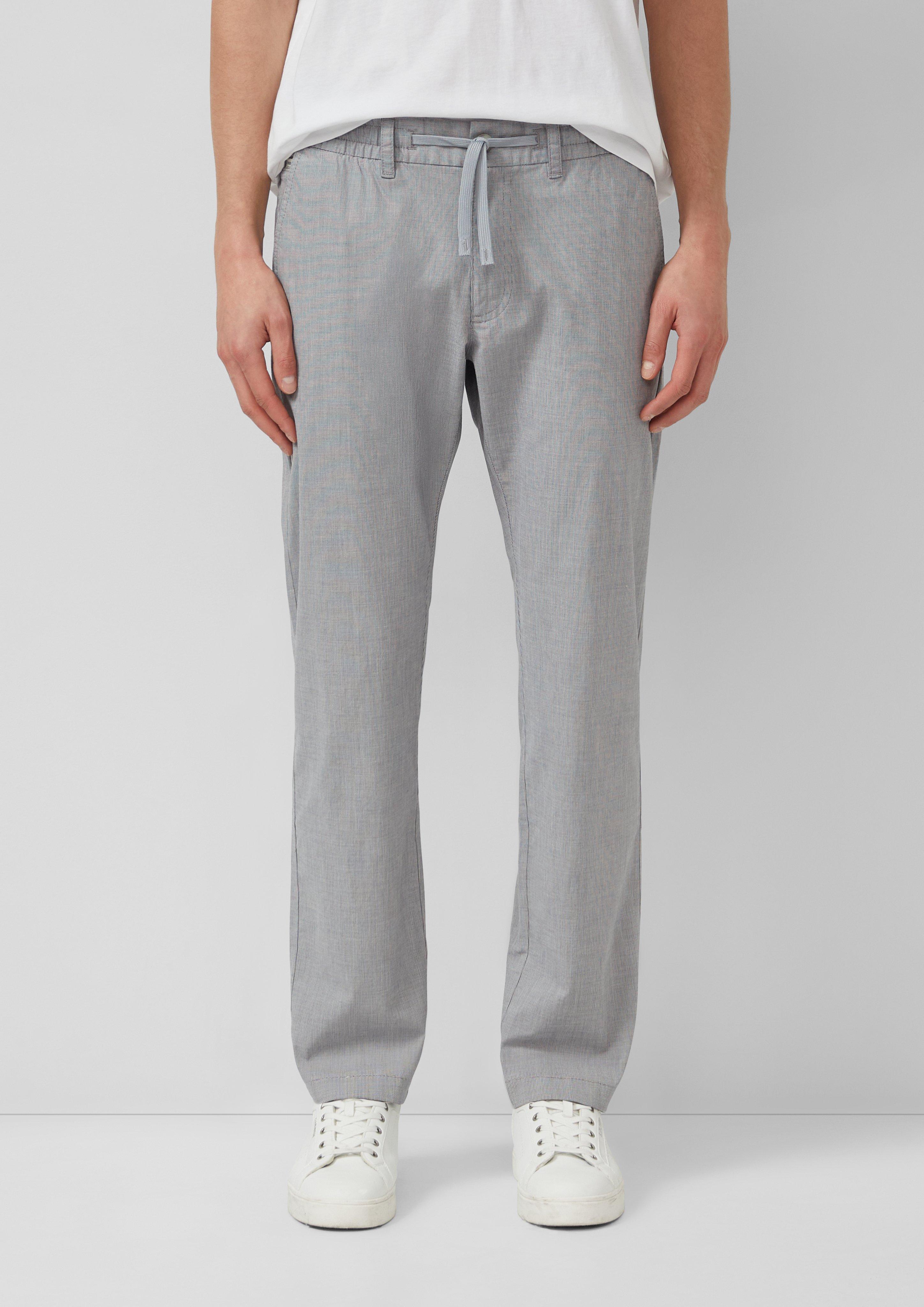 Thumbnail - Phoenix: Fein gemusterte Chino mit Elastikbund