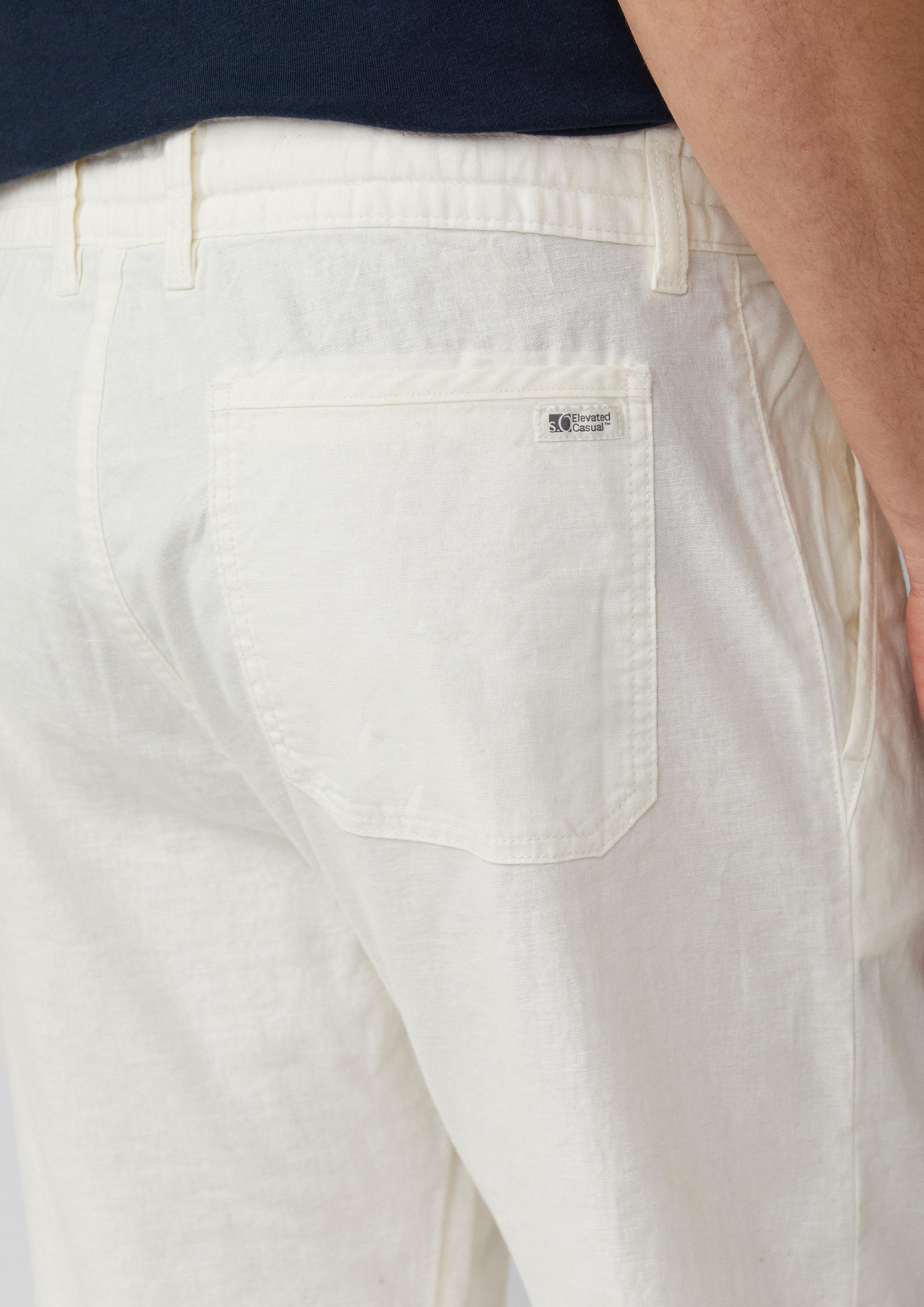 Heren Broek in crème van s.Oliver