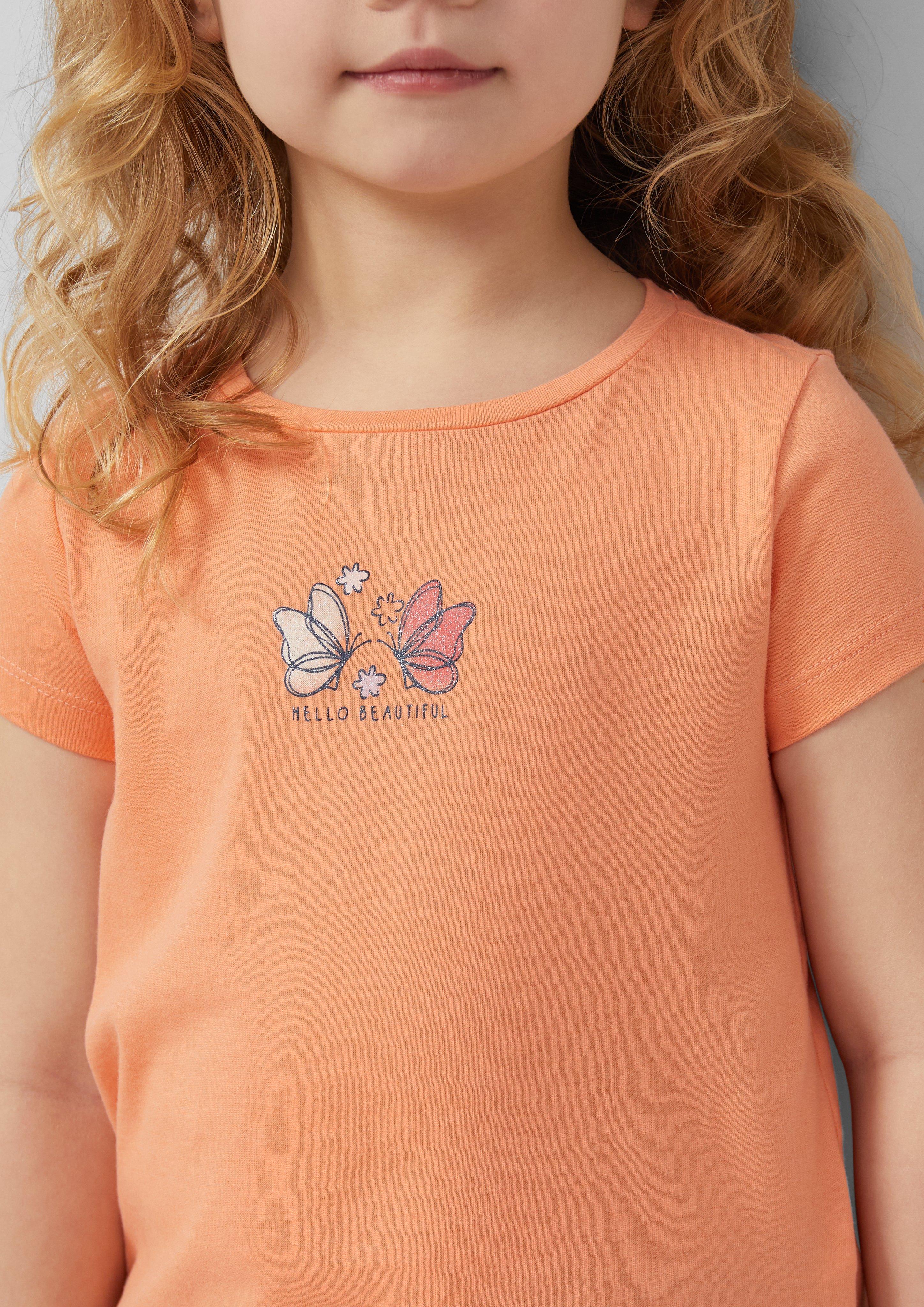 T-Shirt mit Print im A-Shape