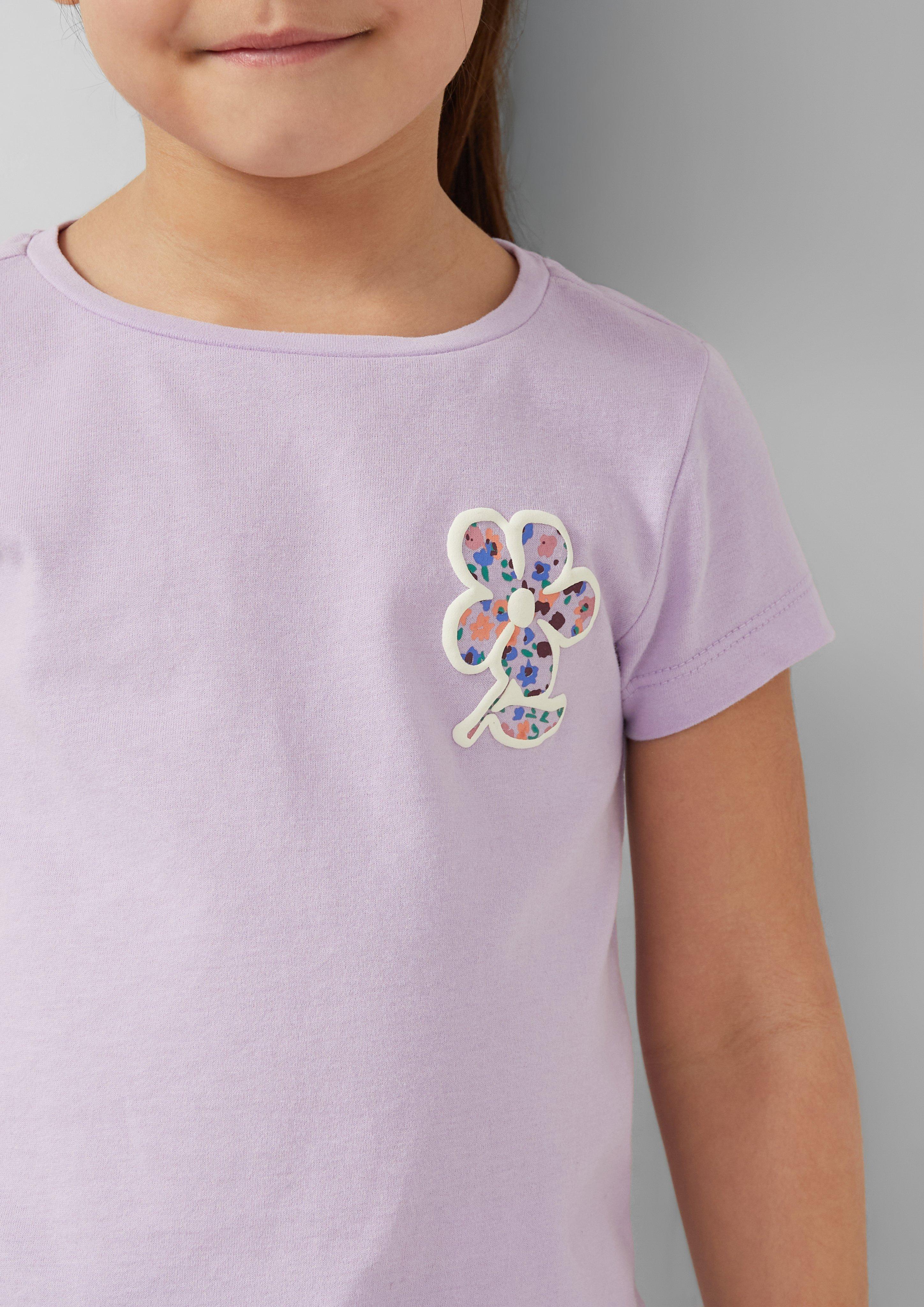 T-Shirt mit Print im A-Shape
