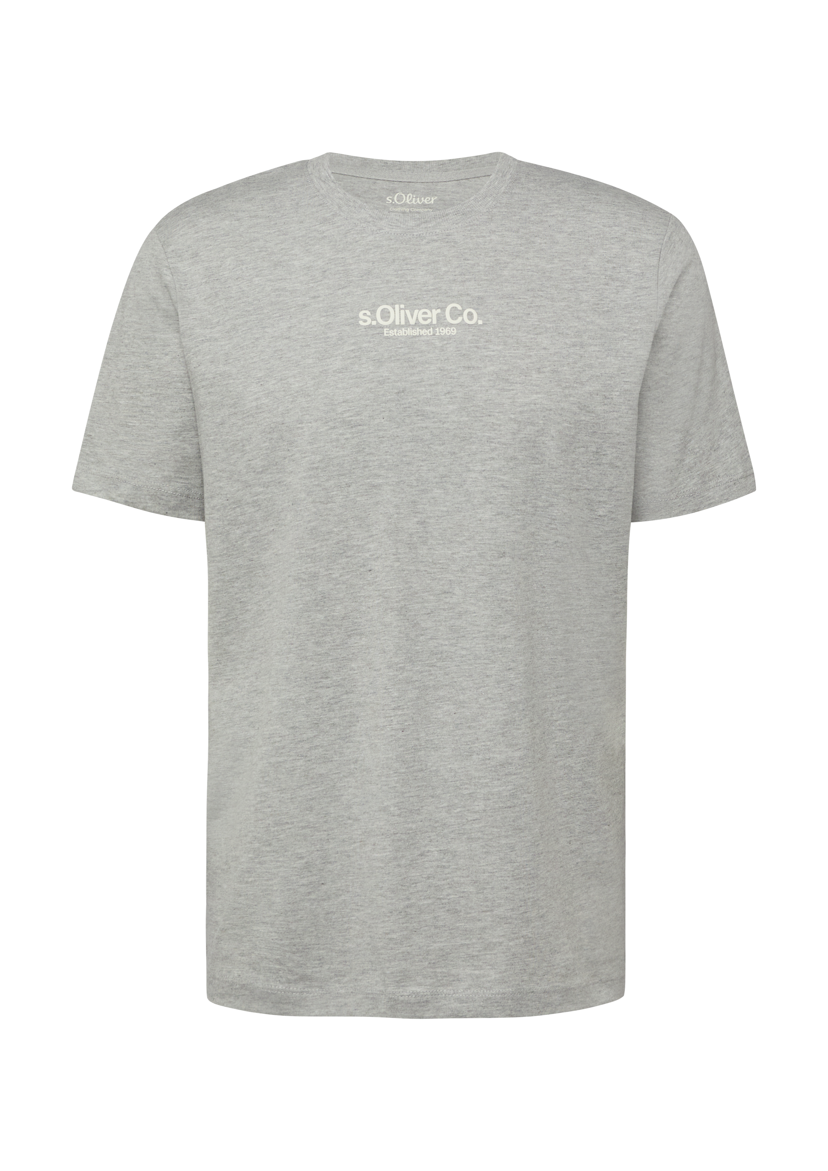 T-shirt met ronde hals en logoprint