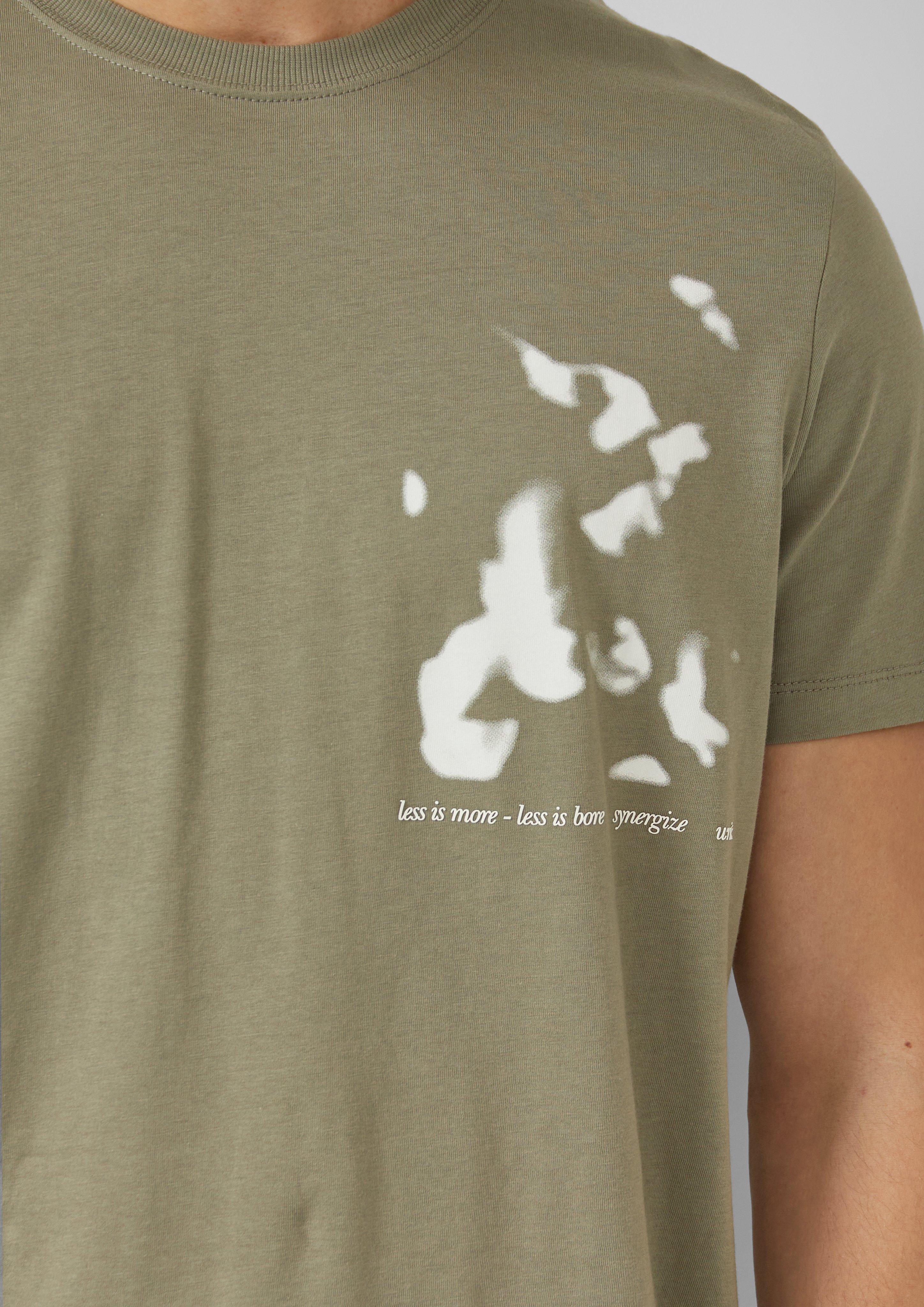 T-Shirt mit Artwork-Print