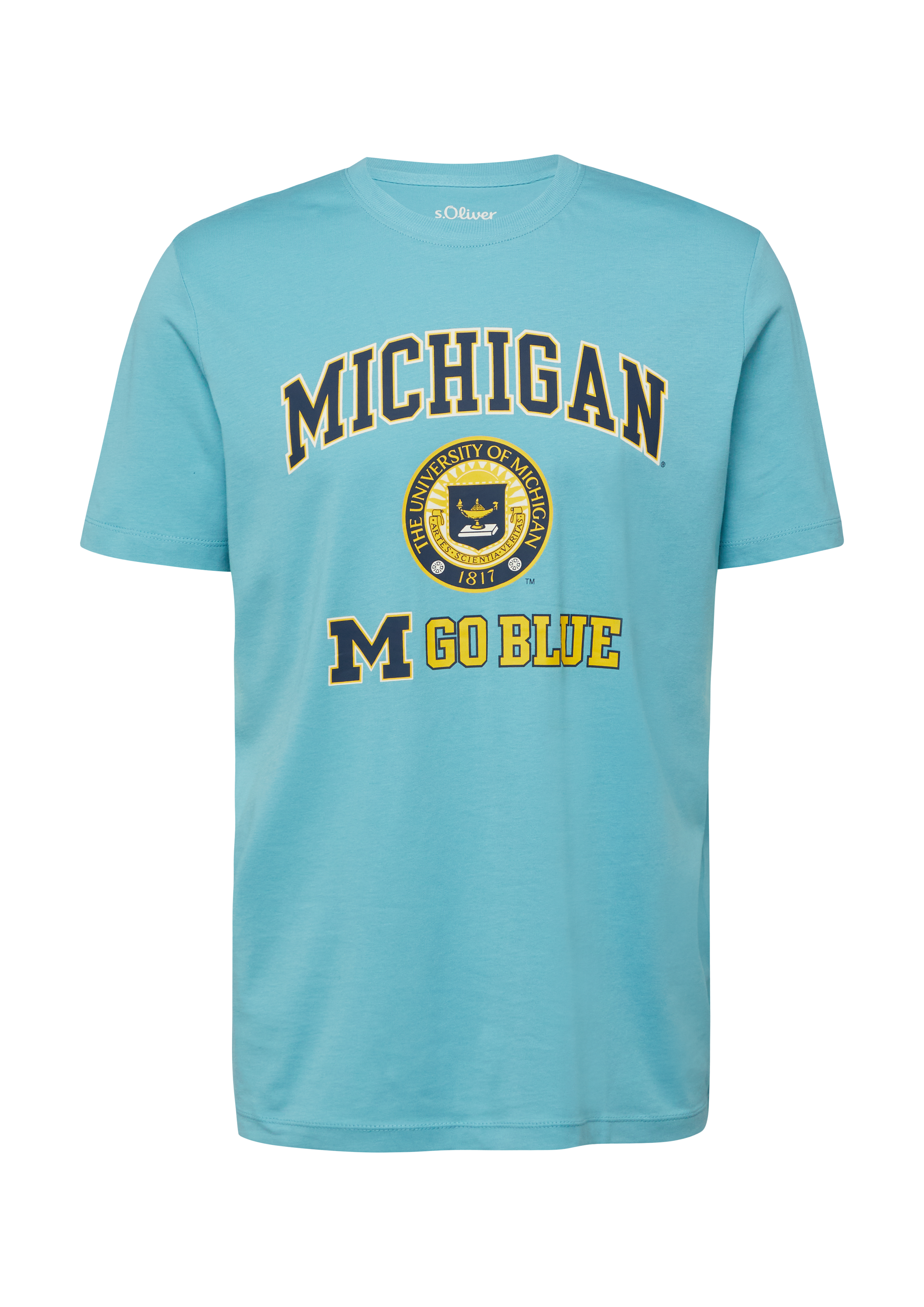 T-shirt met college artwork