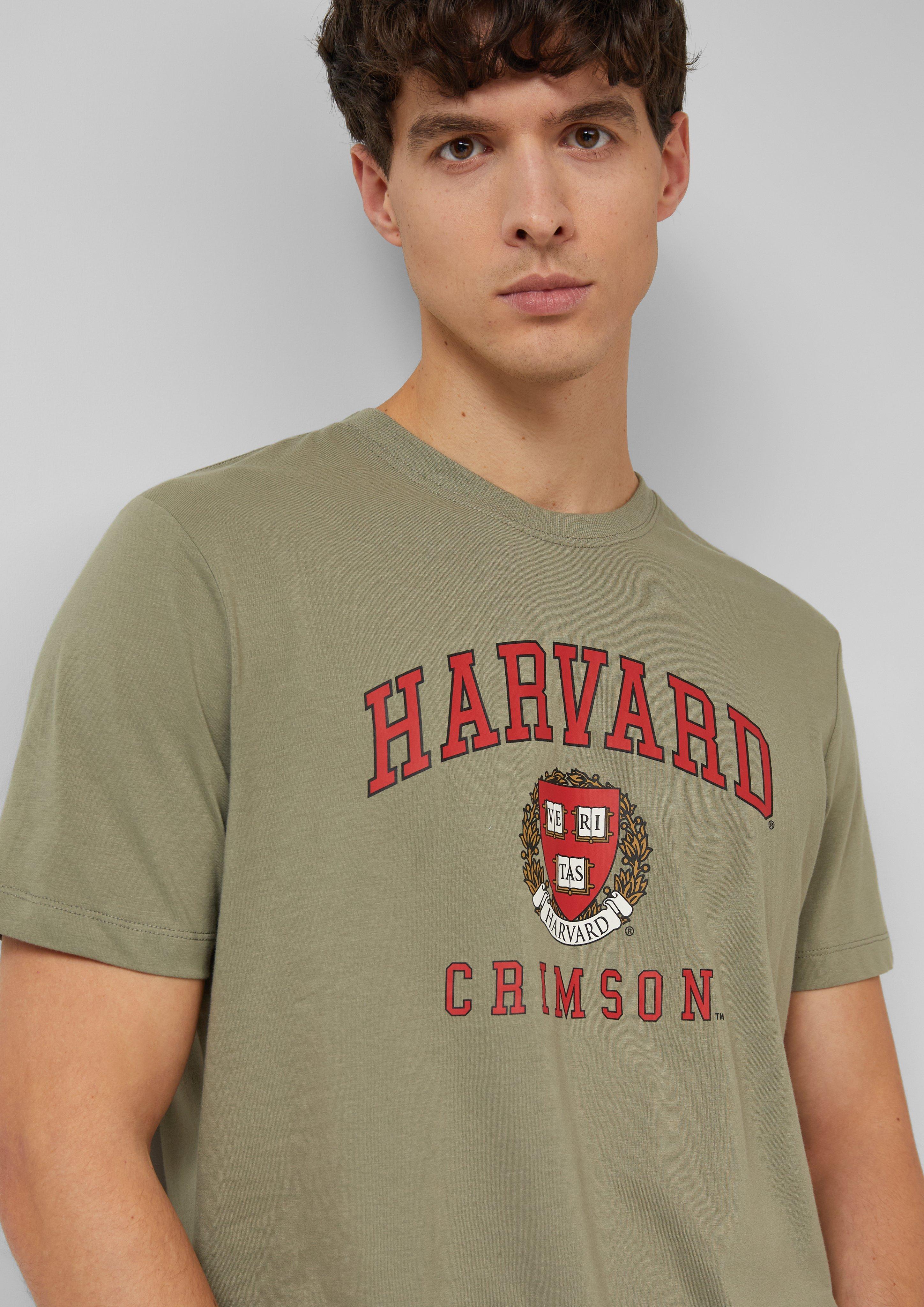 T-Shirt mit College-Artwork