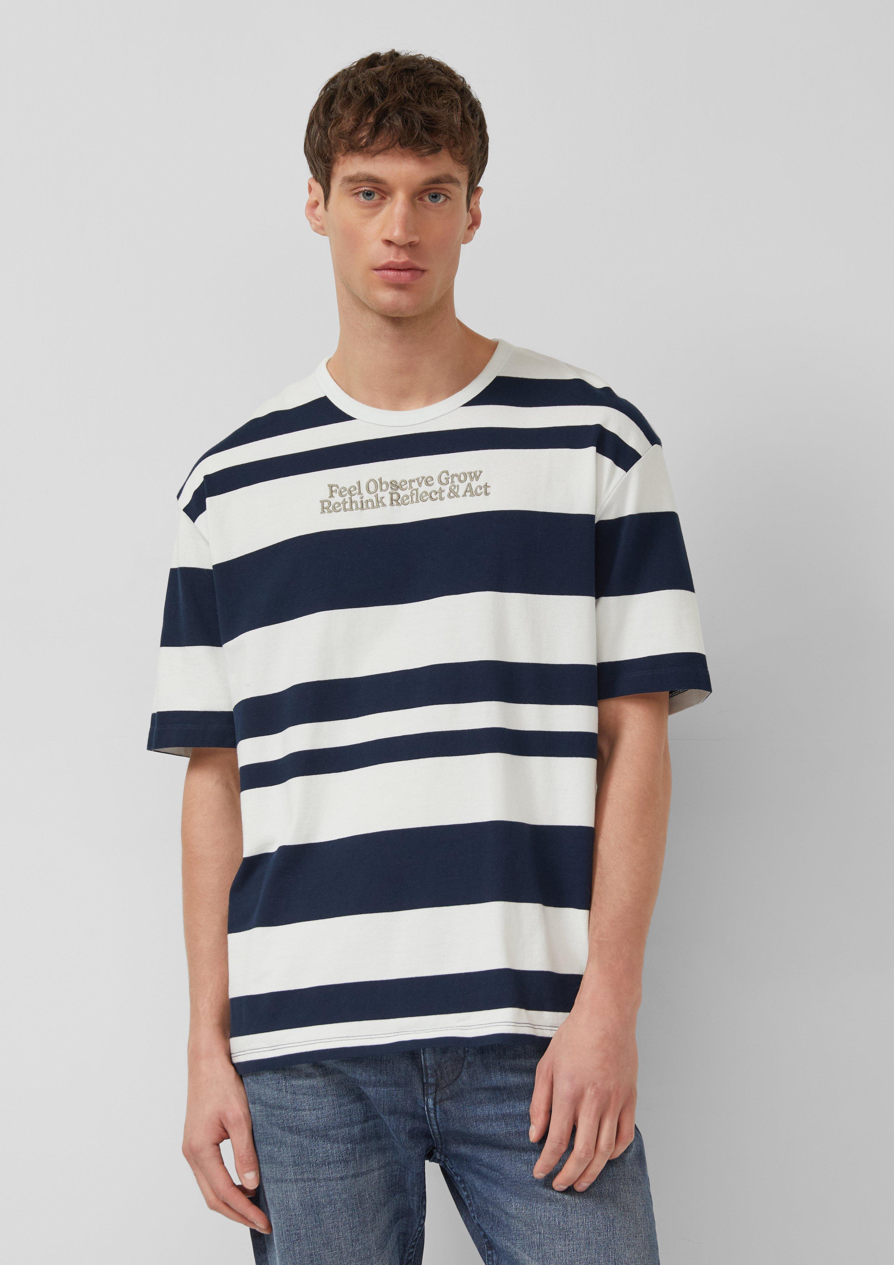 Thumbnail - Hochwertiges Baumwoll-T-Shirt mit Frontprint