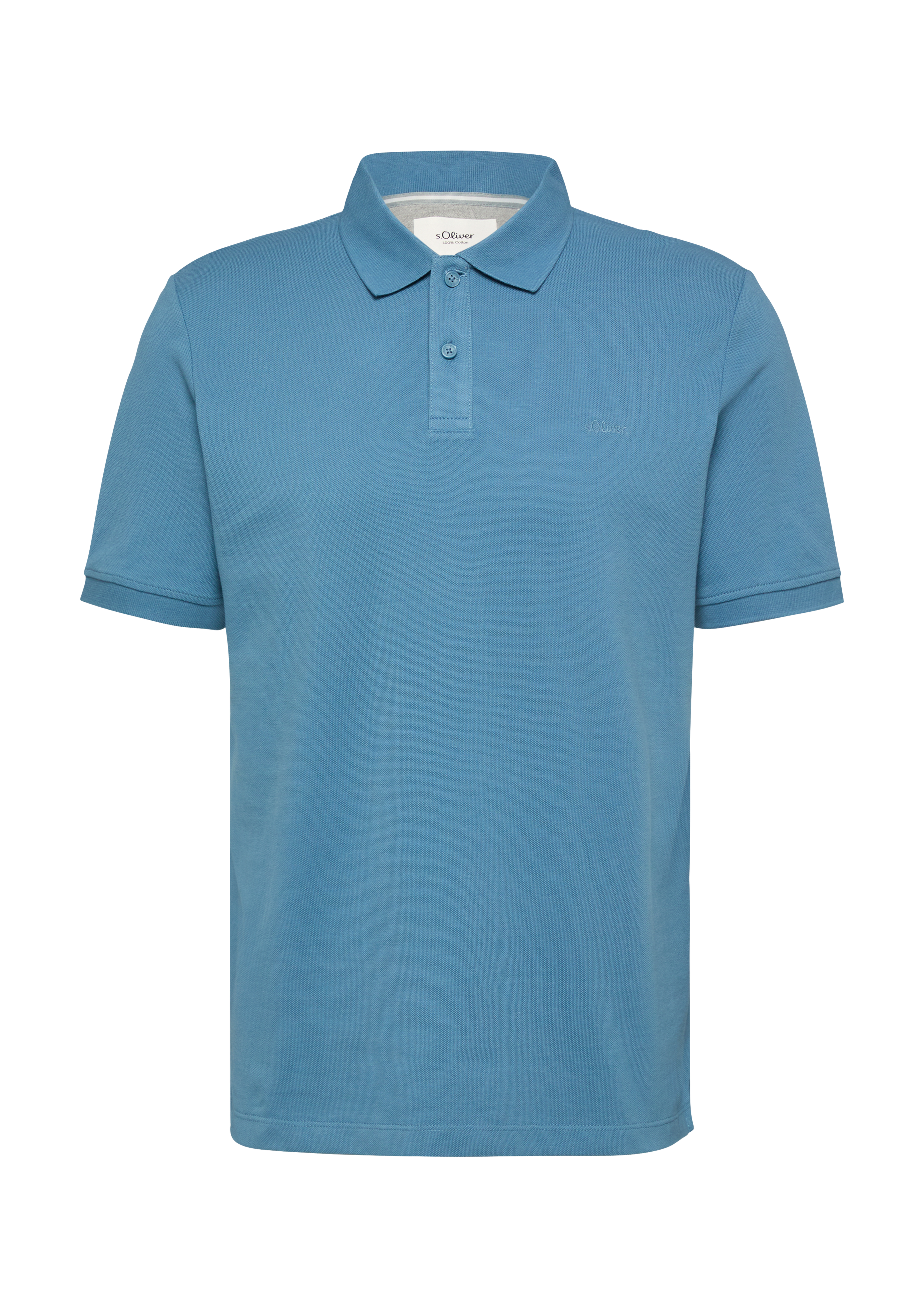 Katoenen piqué polo