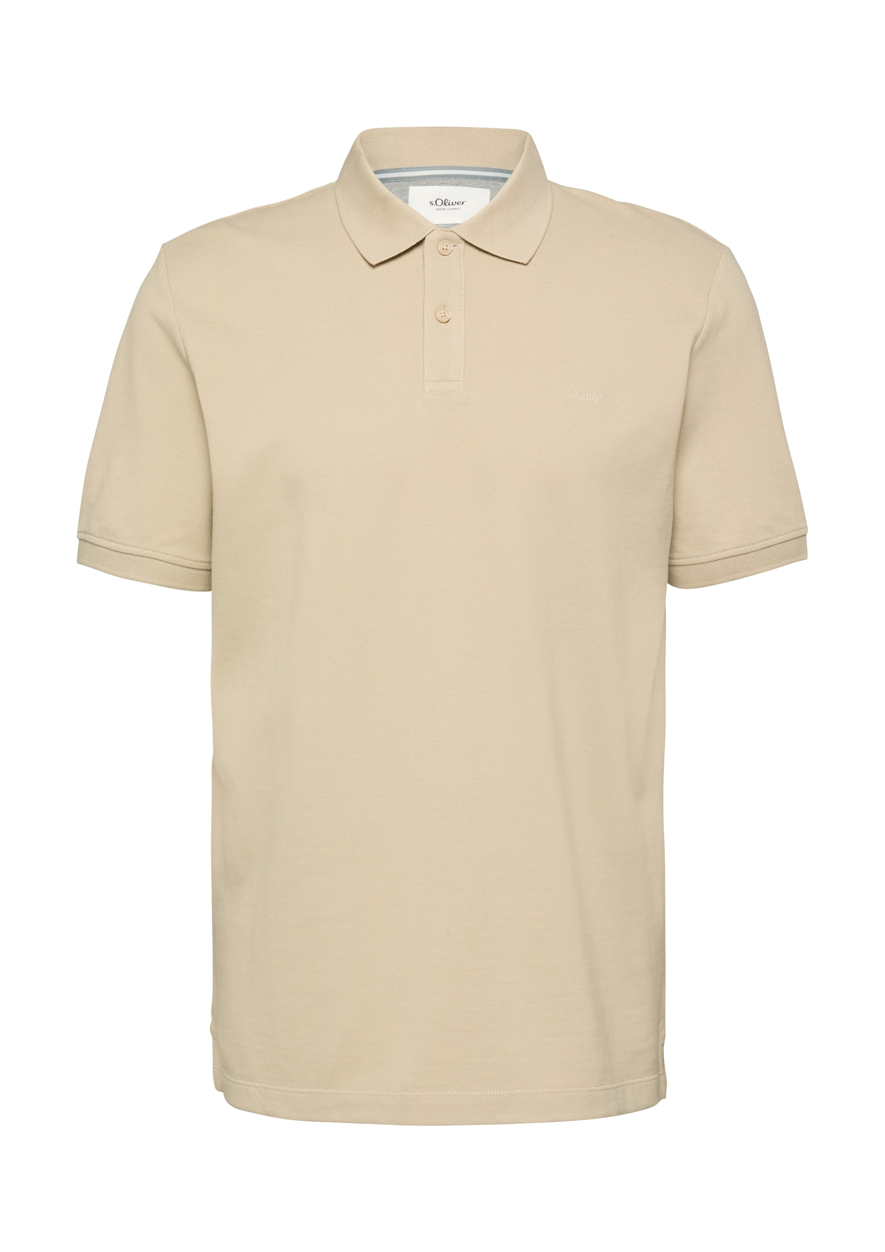 Katoenen piqué polo