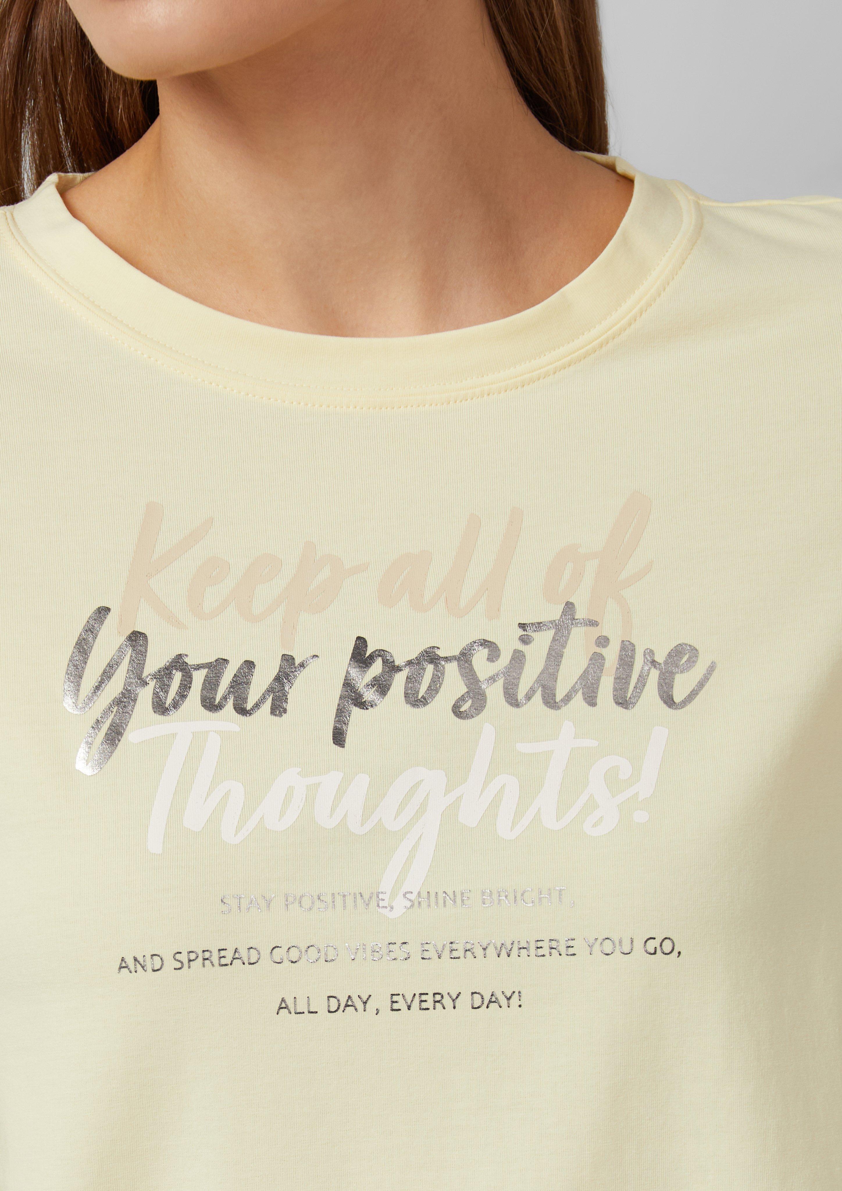 Thumbnail - T-Shirt aus weichem Baumwollmix mit Artwork