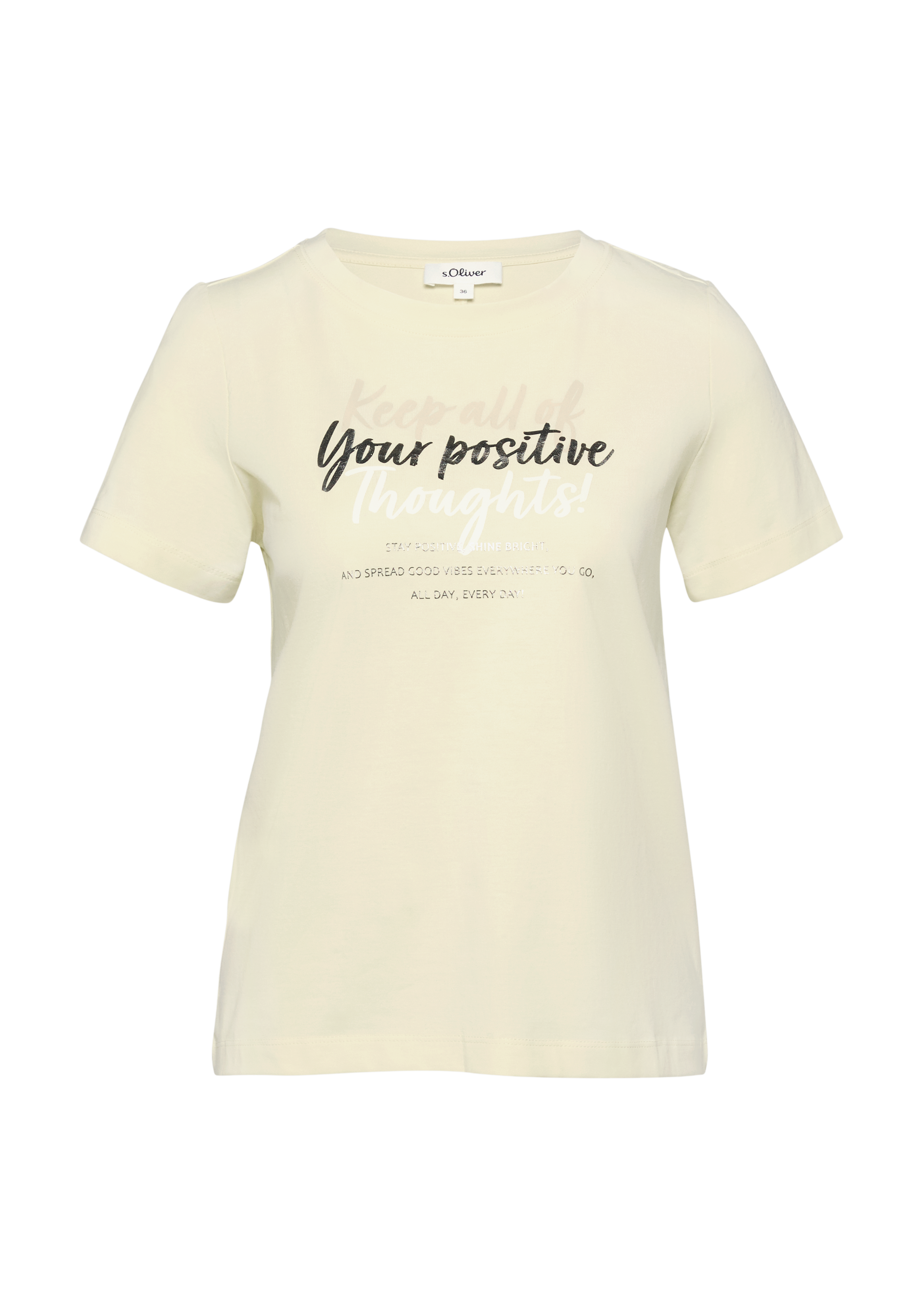 T-shirt van zachte katoenmix met artwork