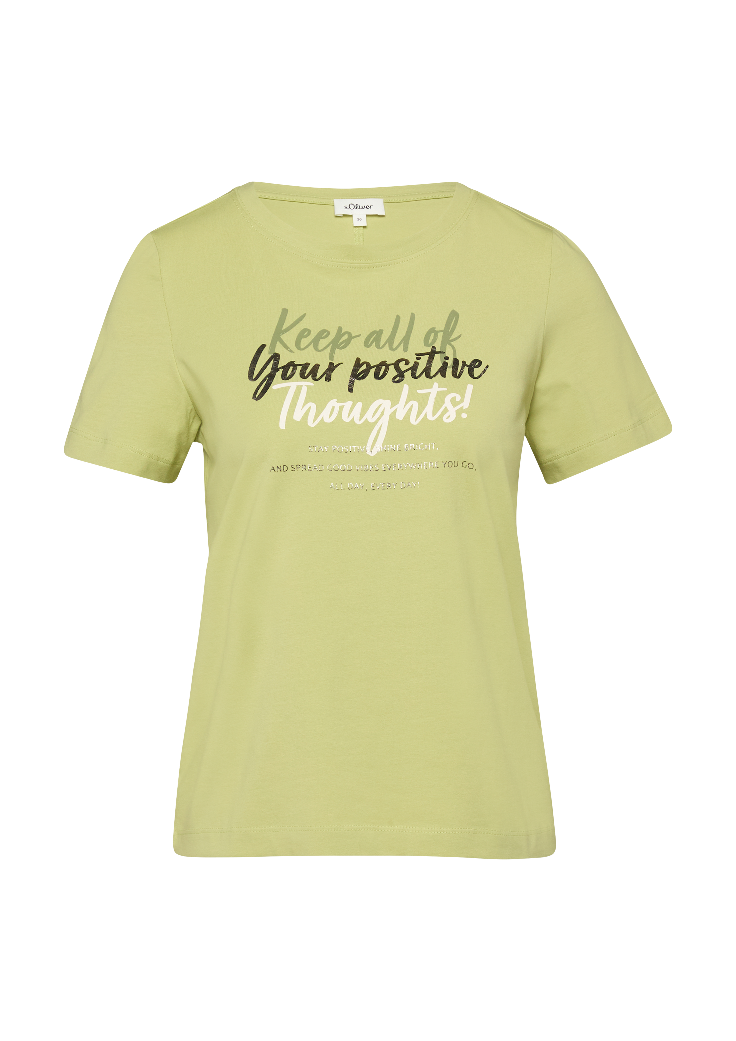 T-shirt van zachte katoenmix met artwork