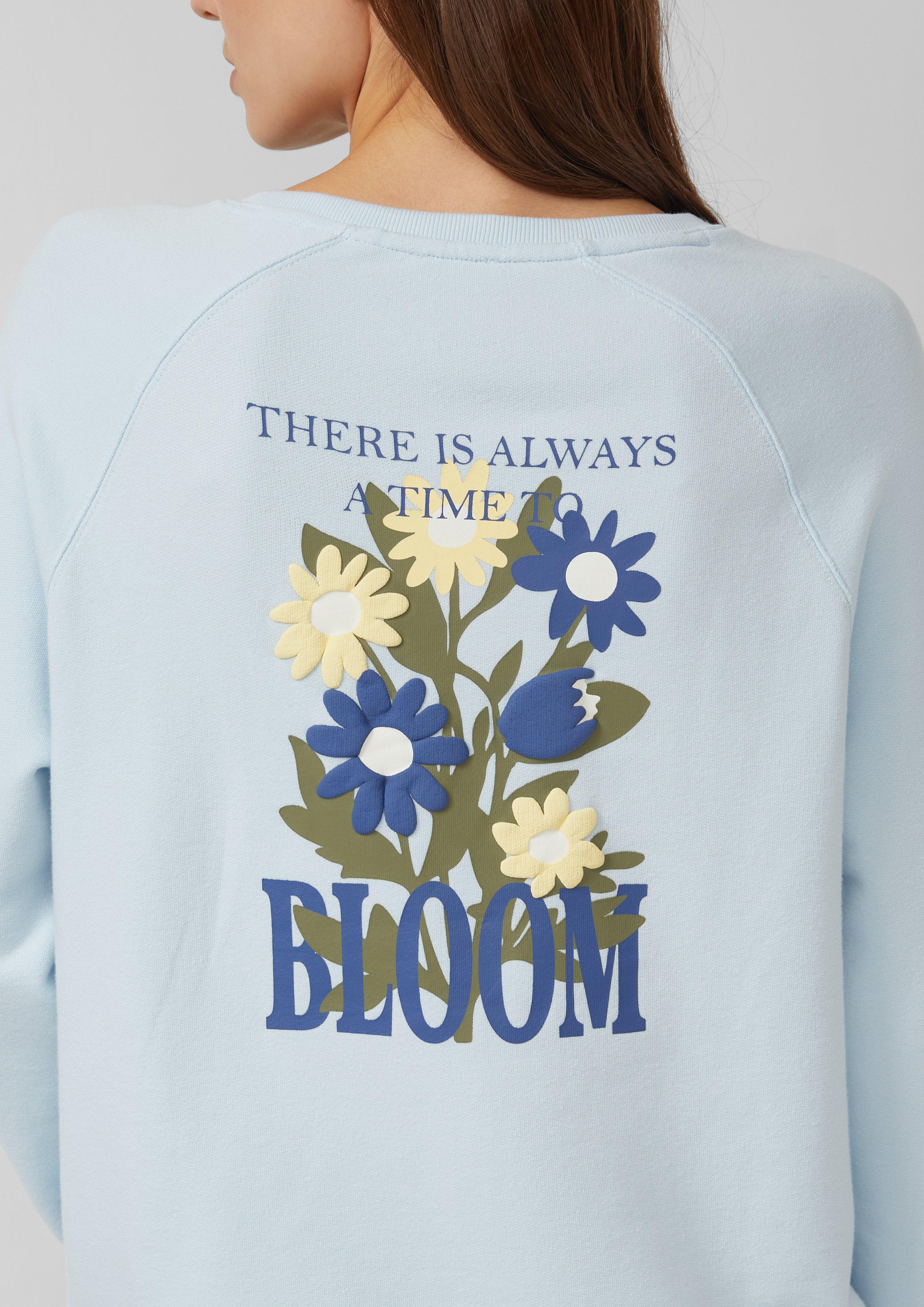 Sweatshirt im Relaxed Fit mit Rückenprint