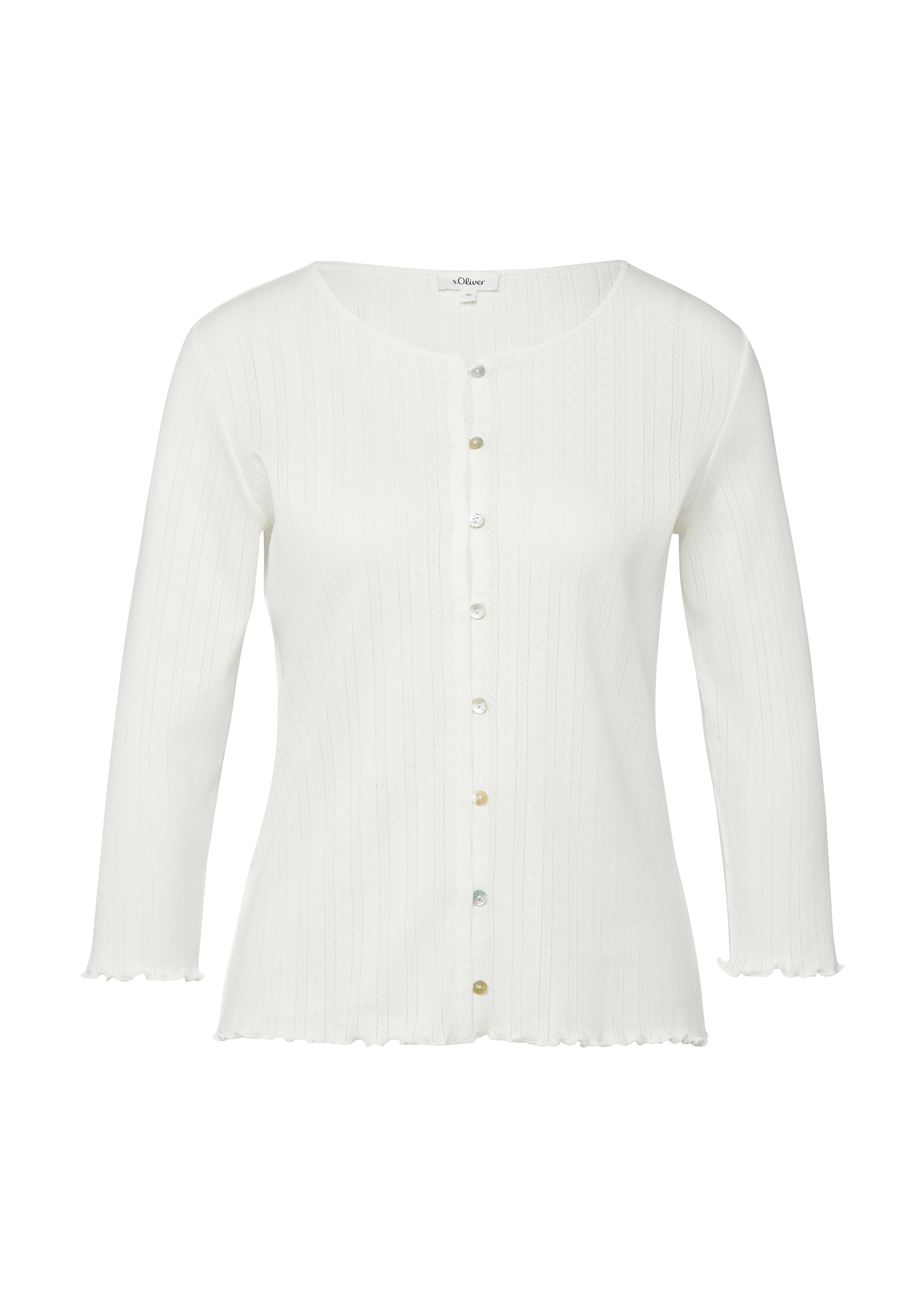 Pointelle-Jacke