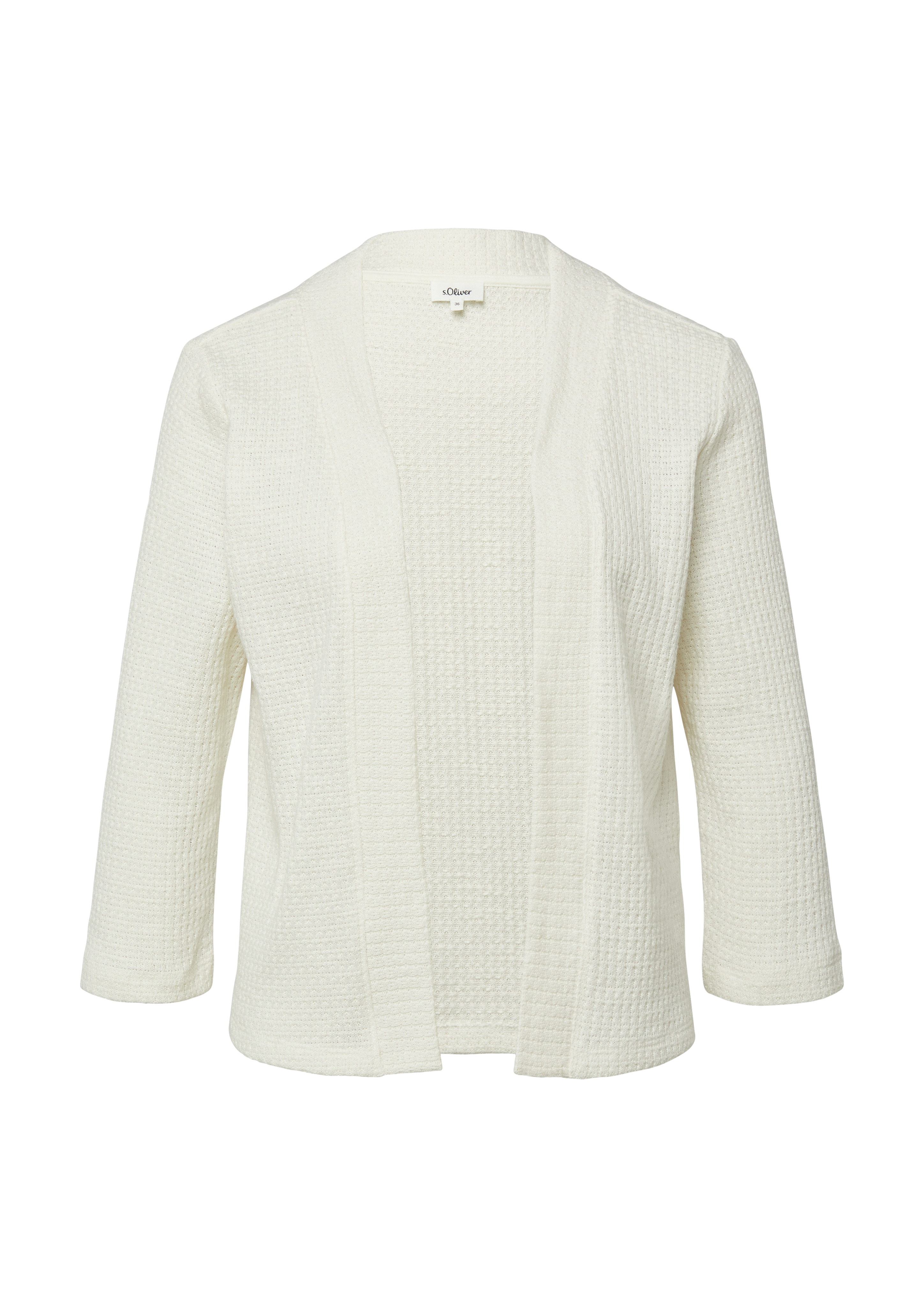 s.Oliver Leichte Jacke Aus Strukturjersey