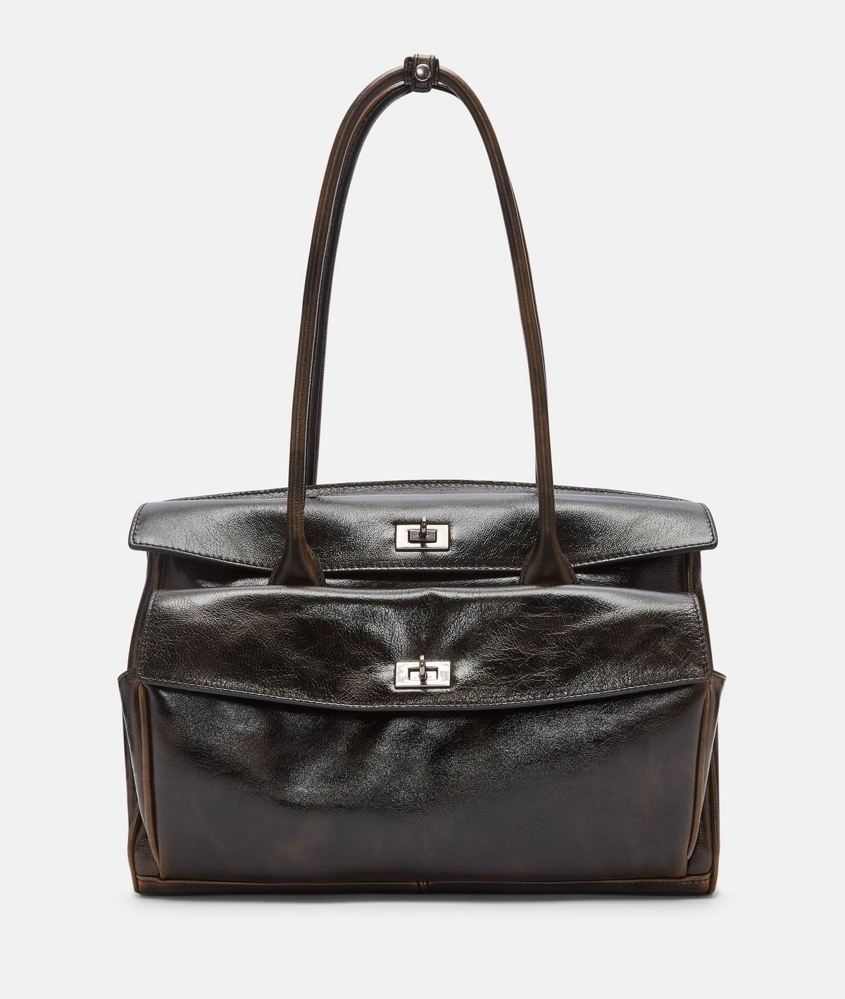 Archive Gloria II Satchel L - dark brown | LIEBESKIND BERLIN