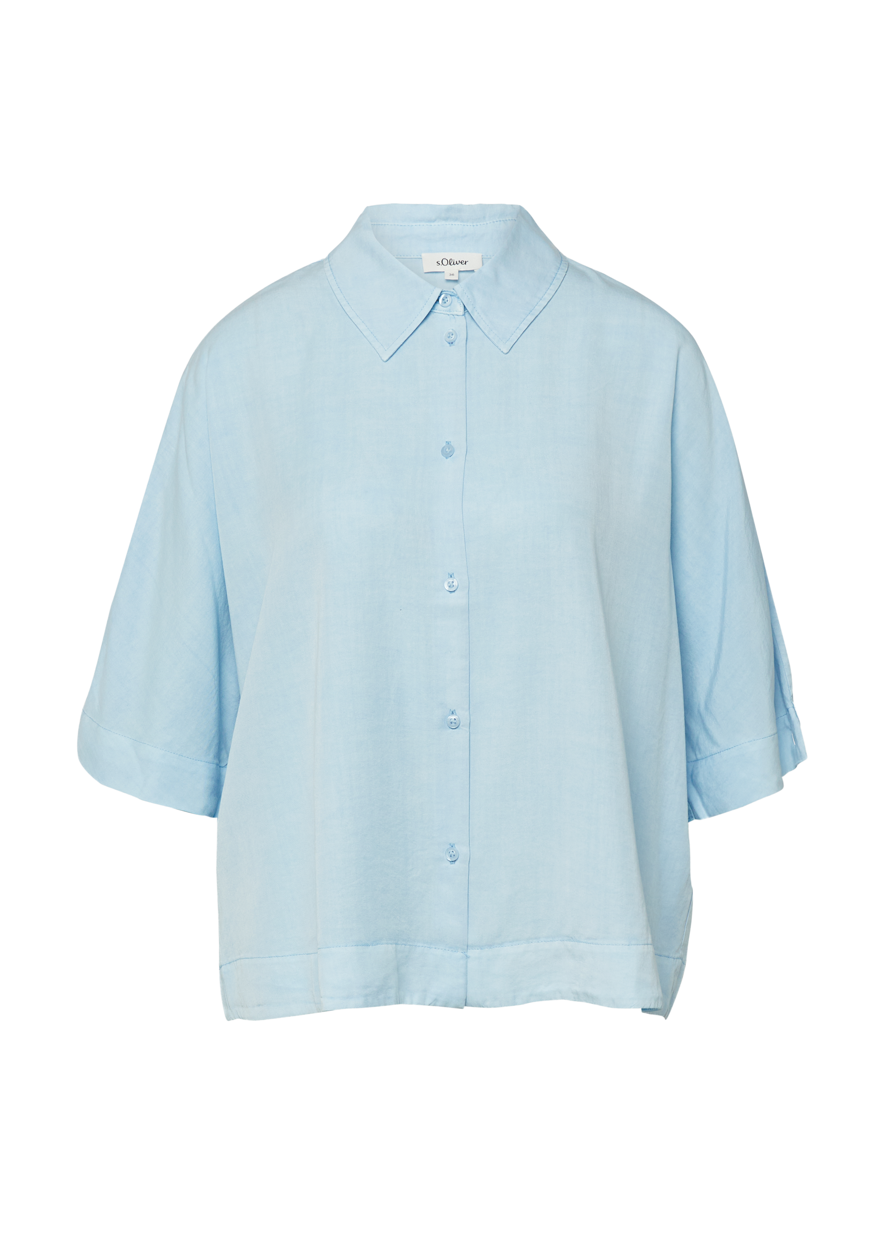 Soepel vallende blouse van lyocell