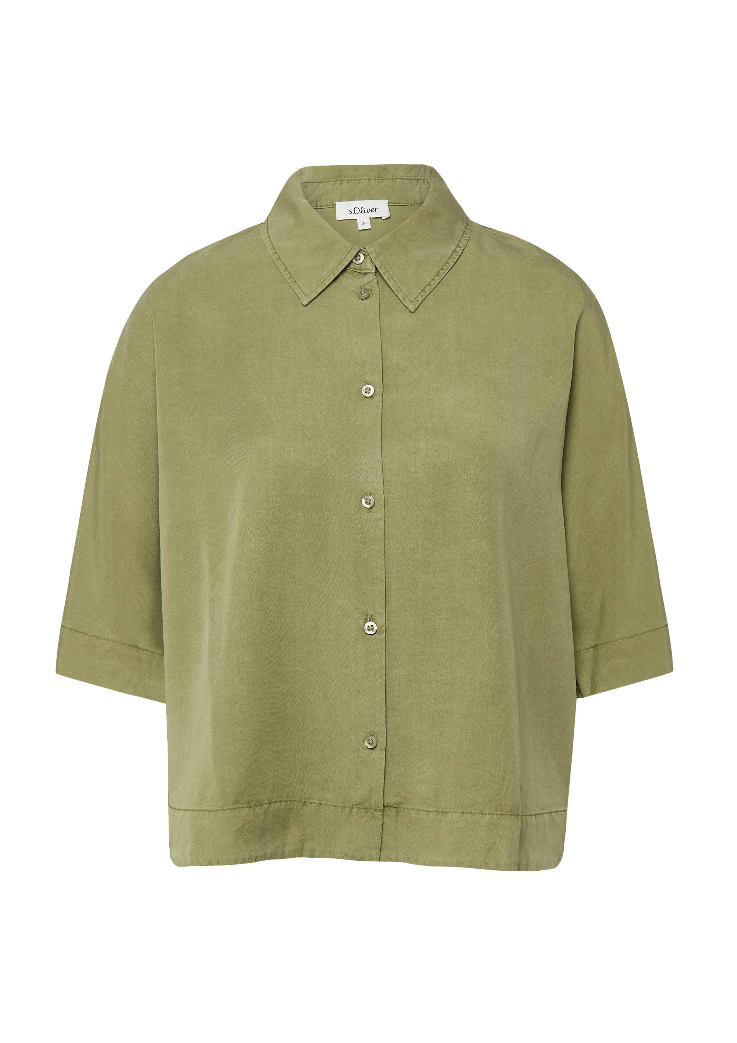 Soepel vallende blouse van lyocell