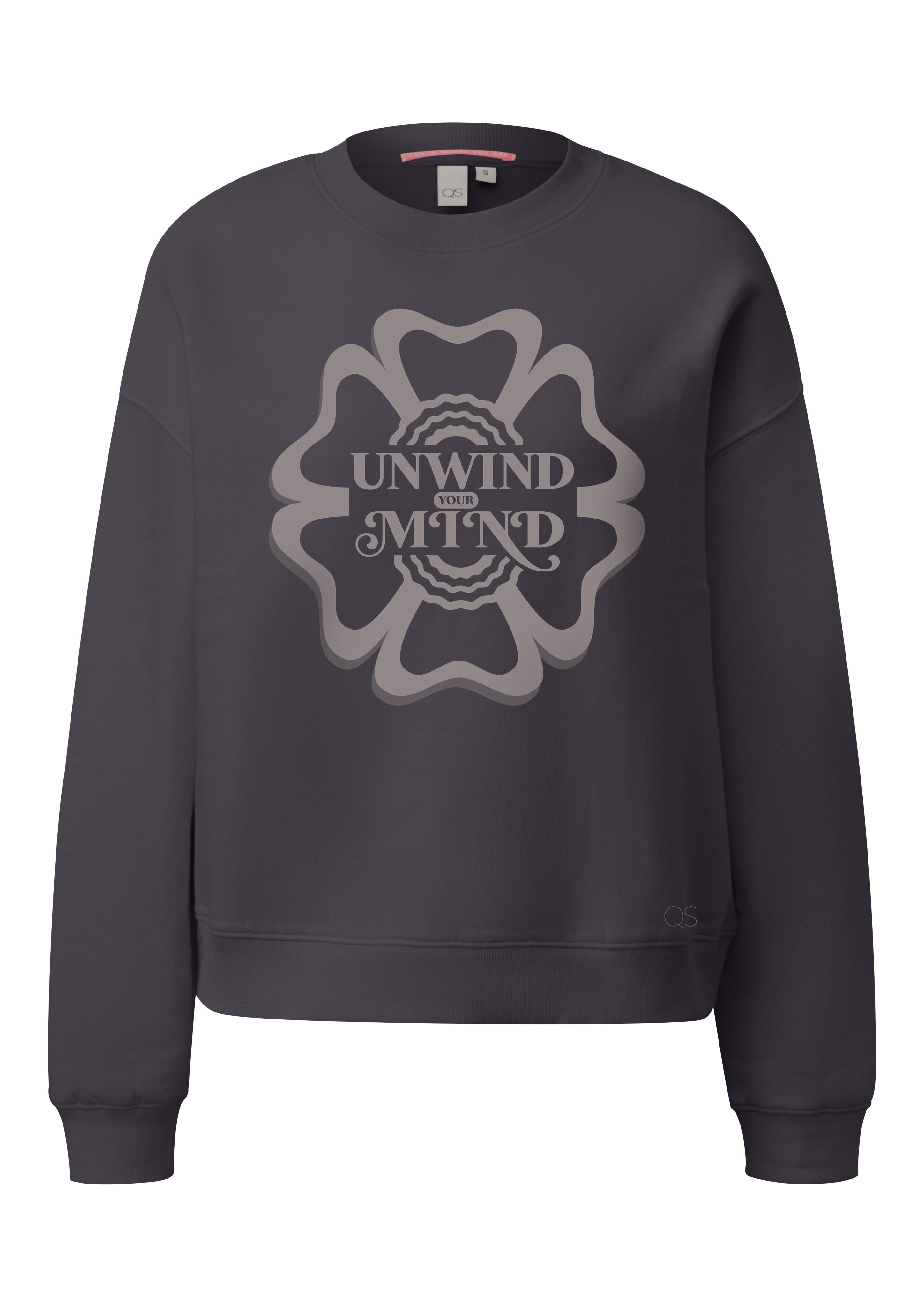Zacht sweatshirt met print