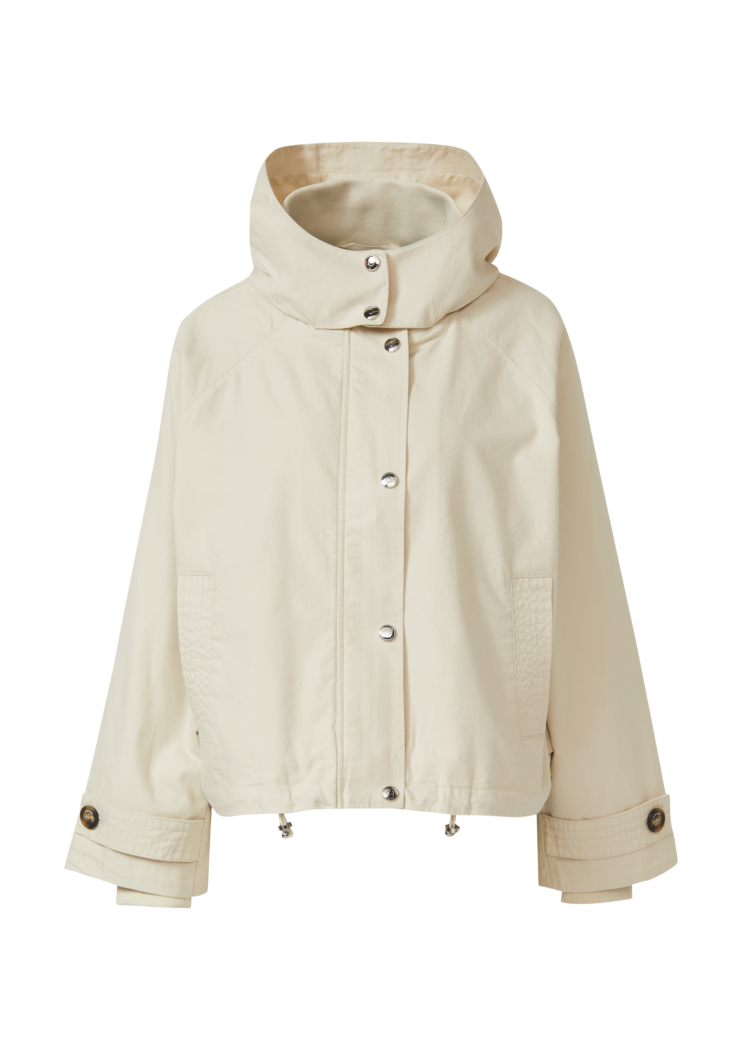 s.Oliver Jacke im Relaxed Fit mit Rippbündchen und Saumregulierung 2176559.8001.S