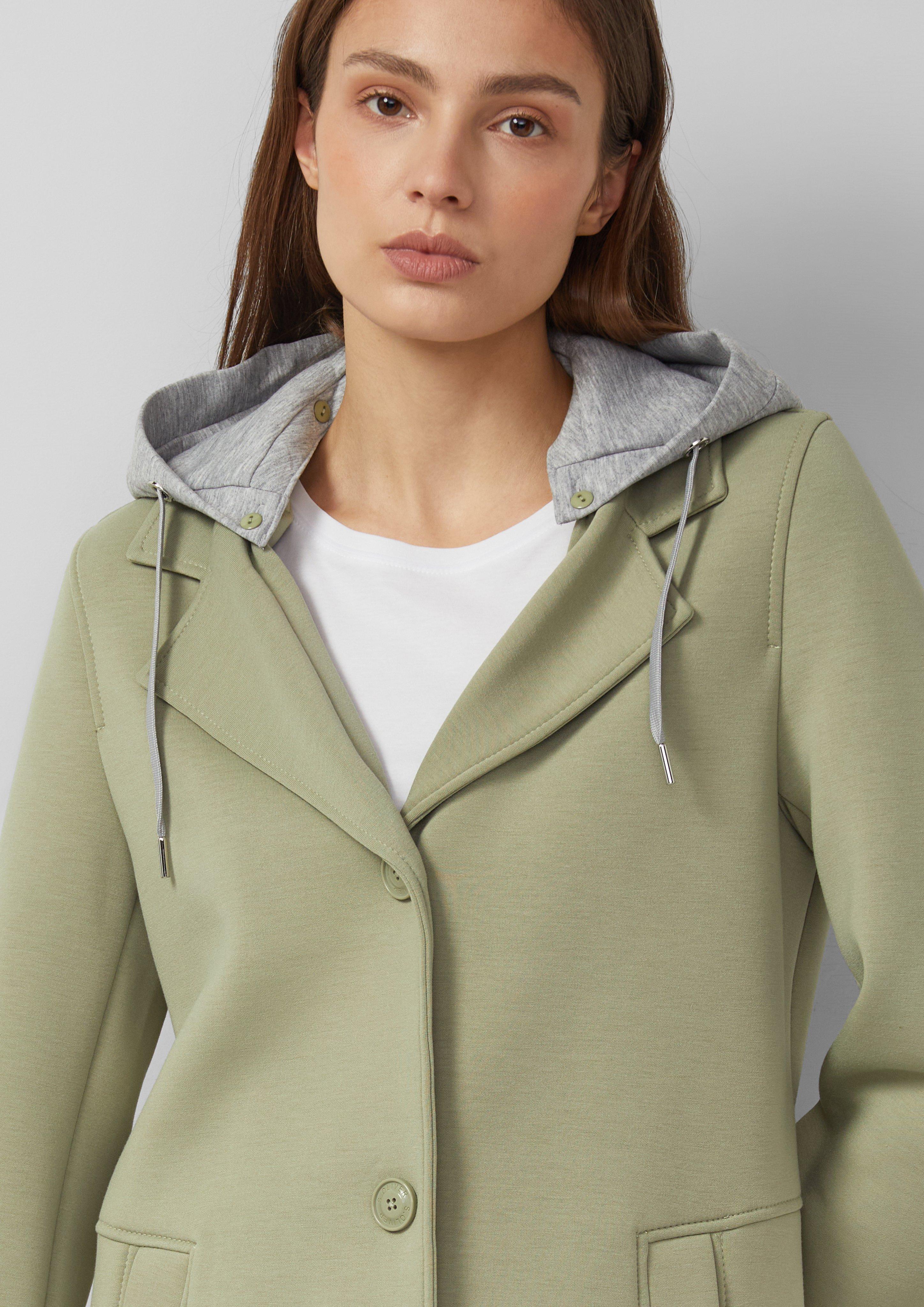 Thumbnail - Scuba-Mantel mit abnehmbarer Kapuze