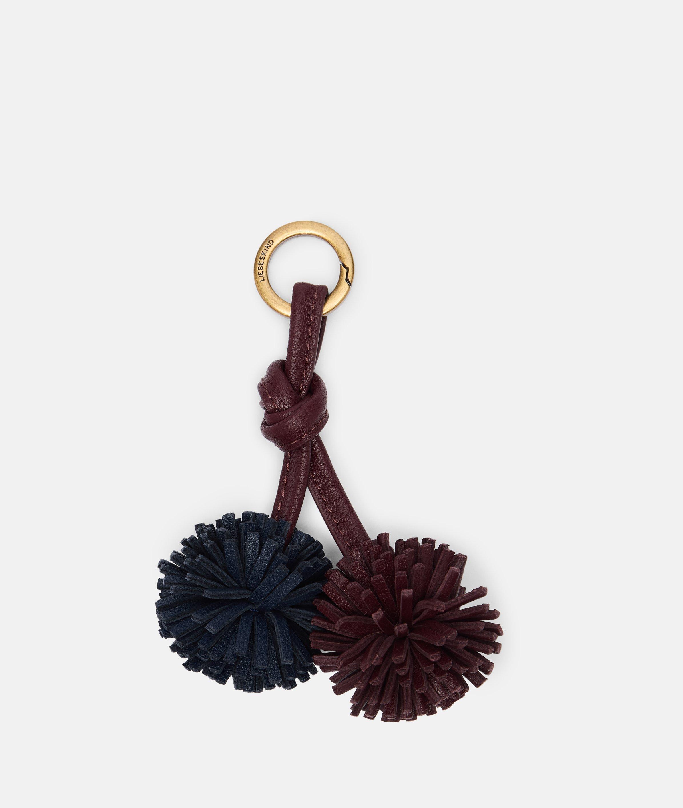 Pom-Pom Charm in rot