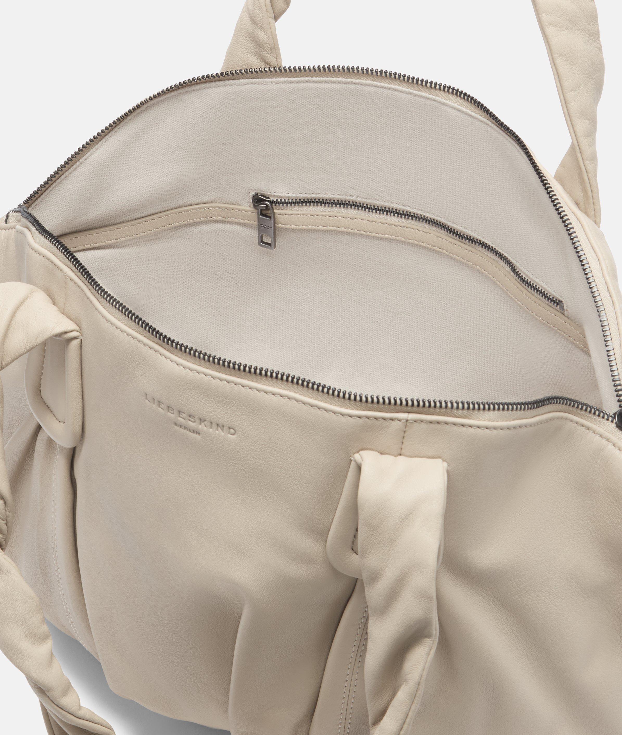 Lucy Shopper M in beige, schwarz & braun