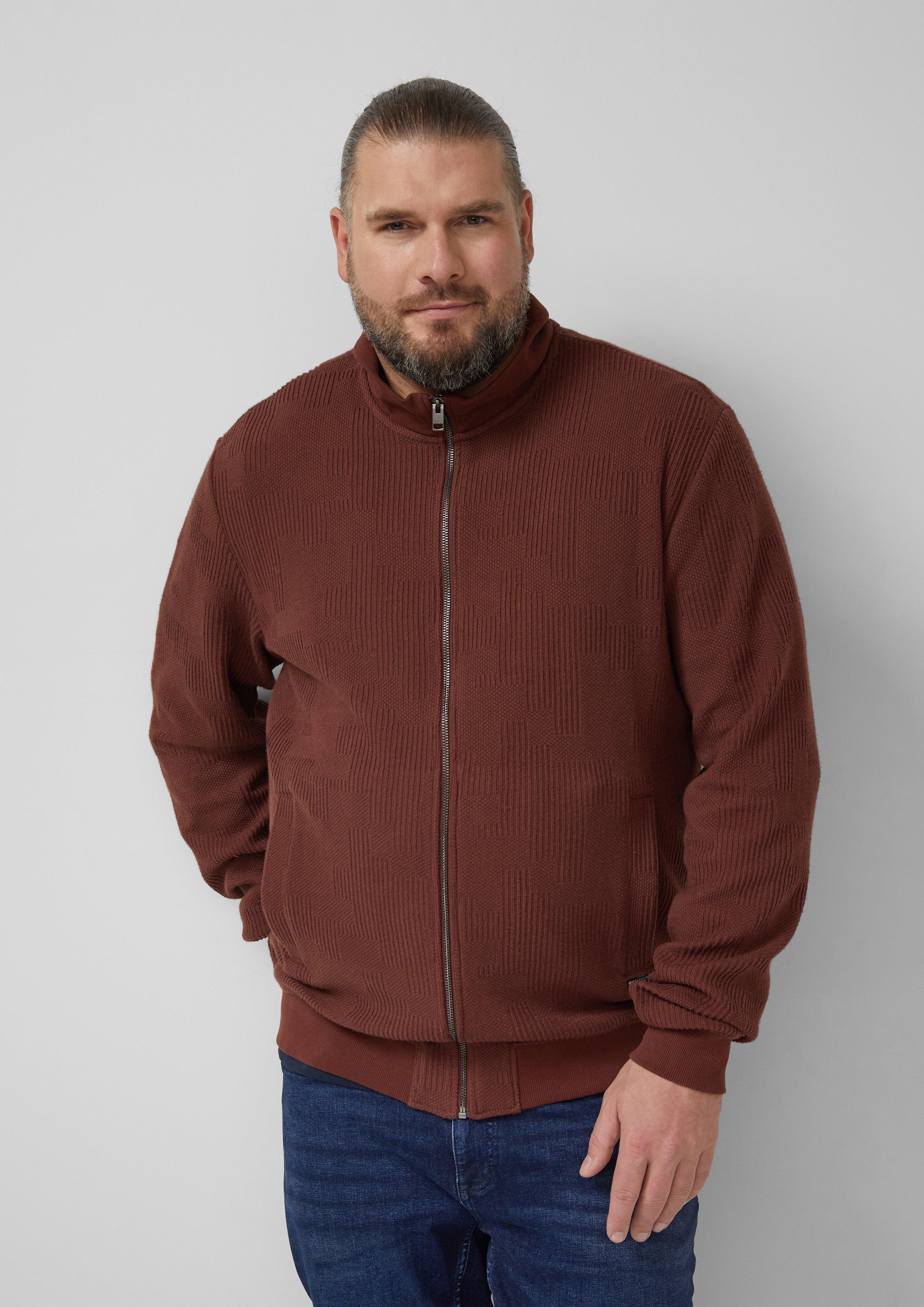 Sweatshirt Jas in 3907 & 9898