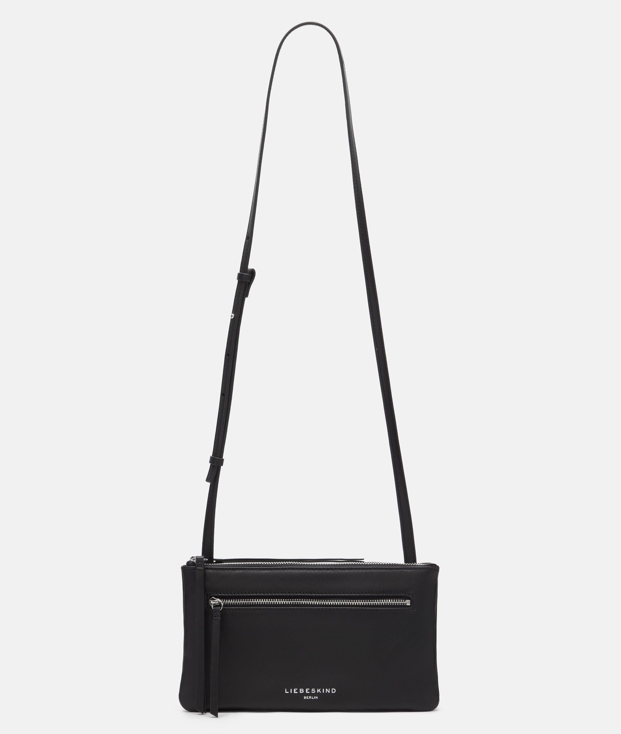 Double Zena Crossbody S in schwarz, creme, braun, grün & blau