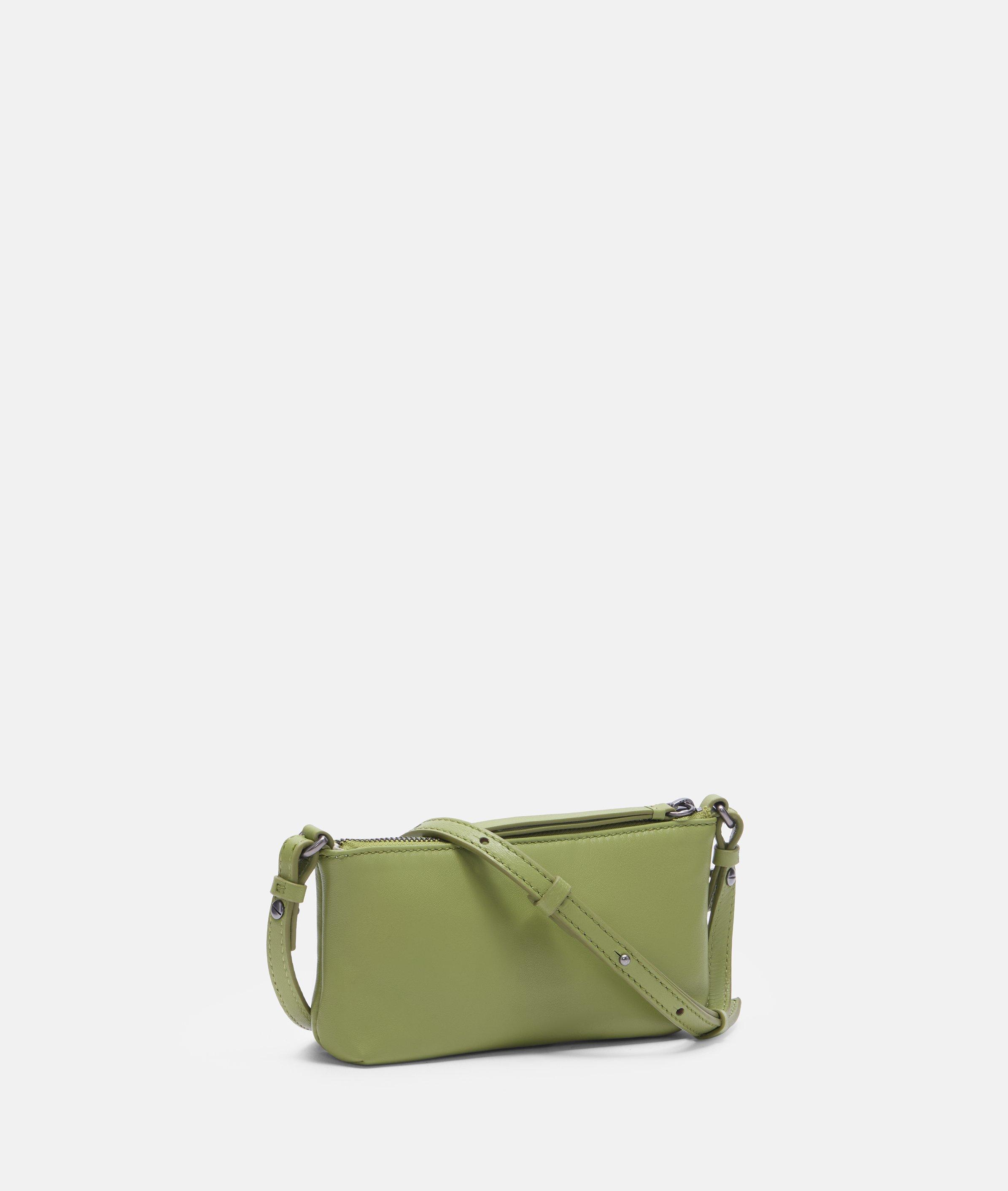 Zena Crossbody XS in grün, creme, braun, blau & schwarz