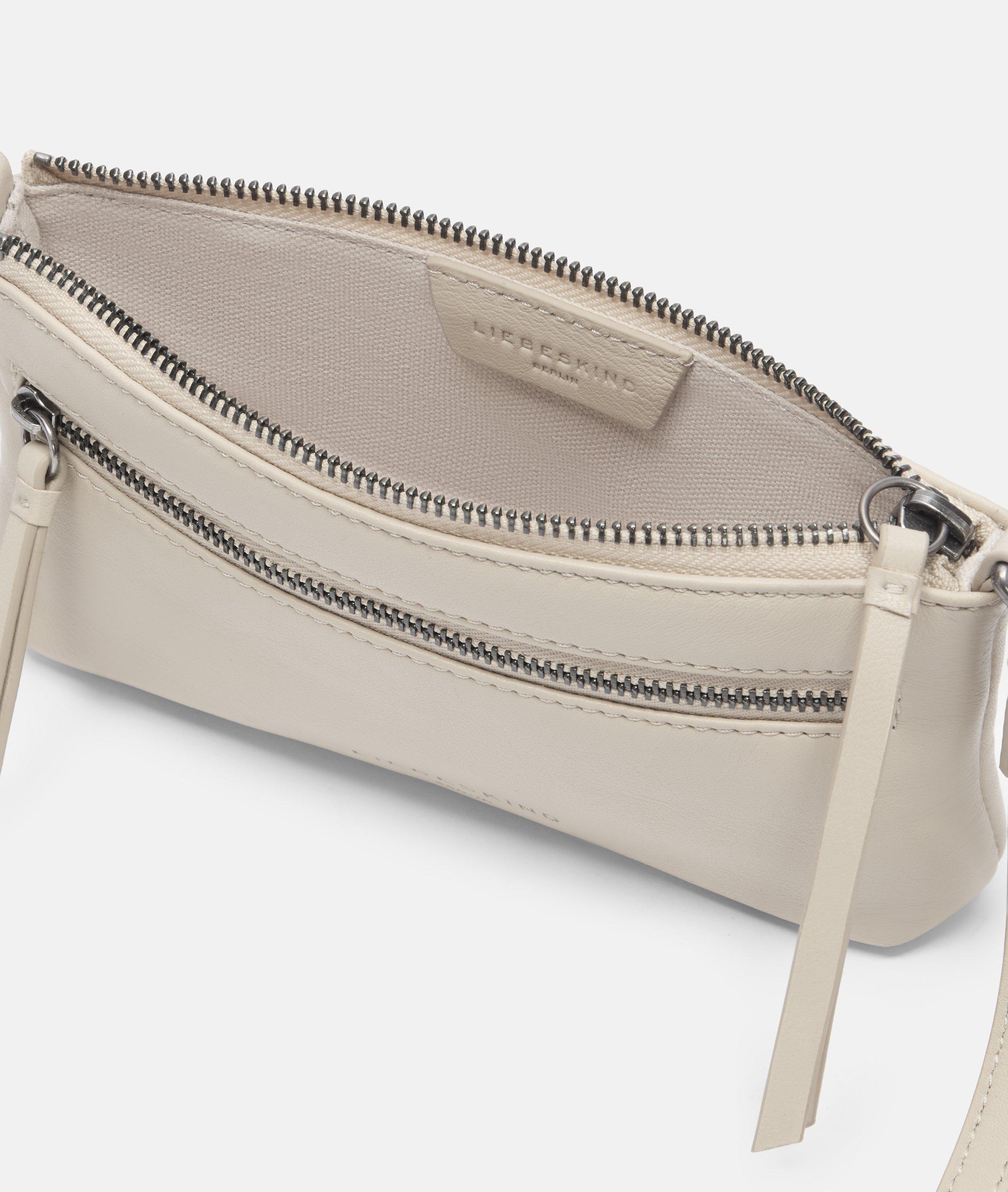 Zena Crossbody XS in creme, braun, blau, grün & schwarz