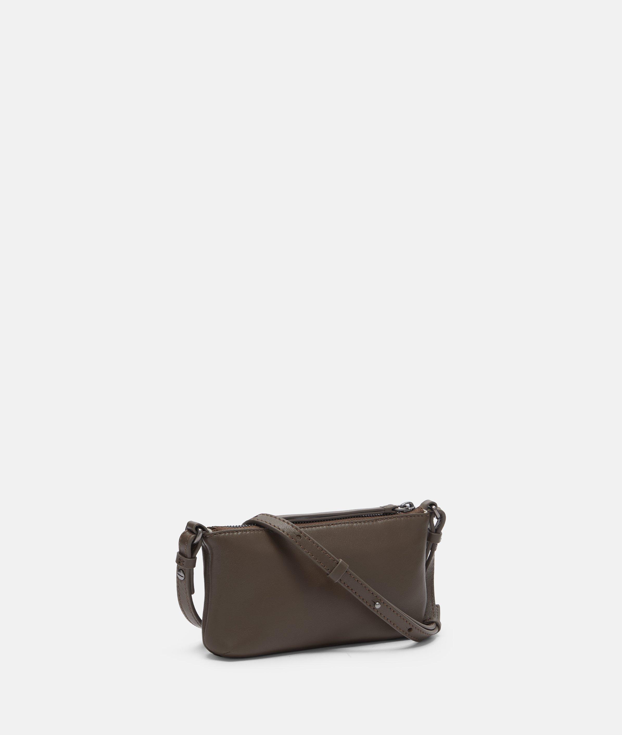 Zena Crossbody XS in braun, creme, blau, grün & schwarz