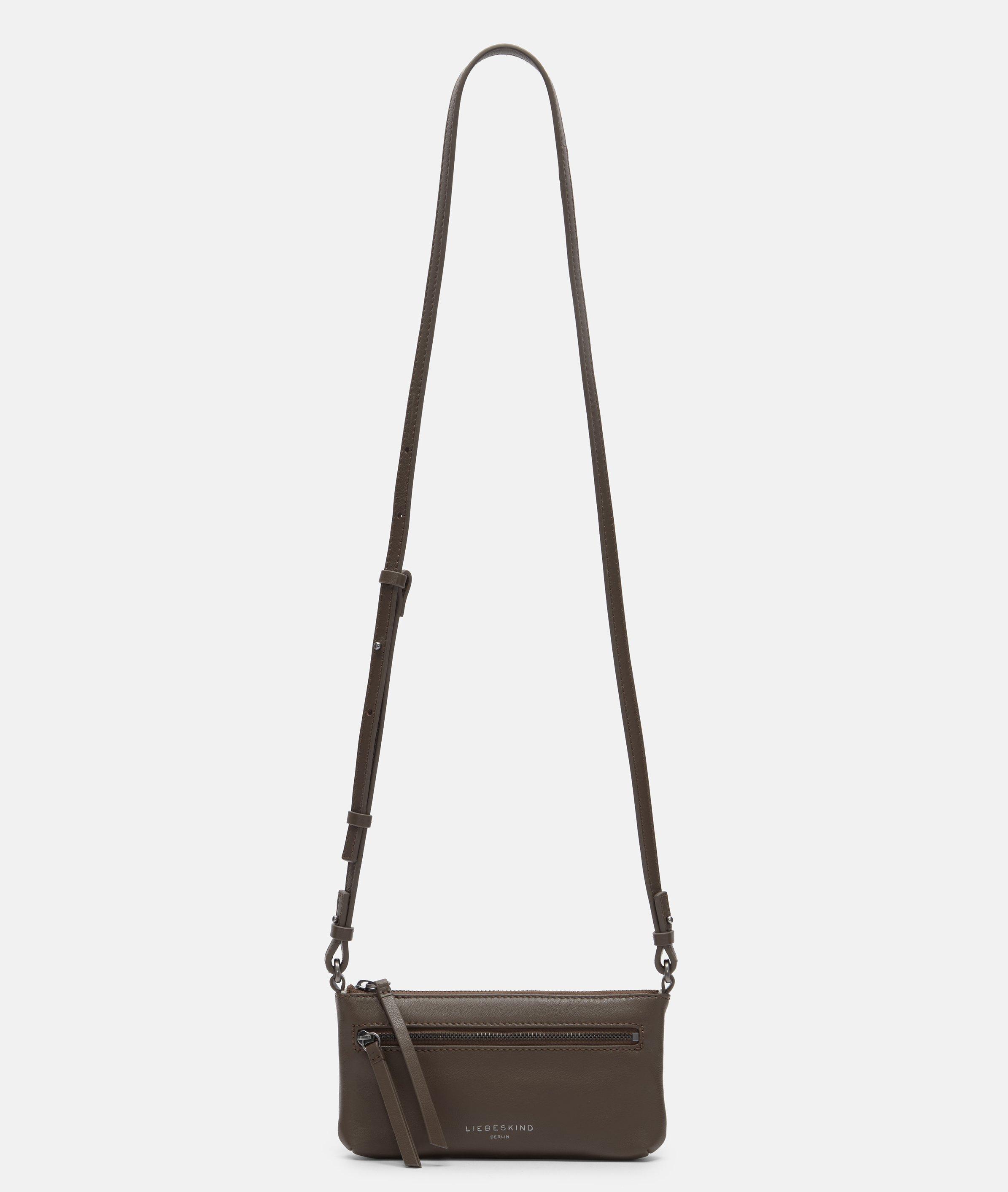 Zena Crossbody XS in braun, creme, blau, grün & schwarz