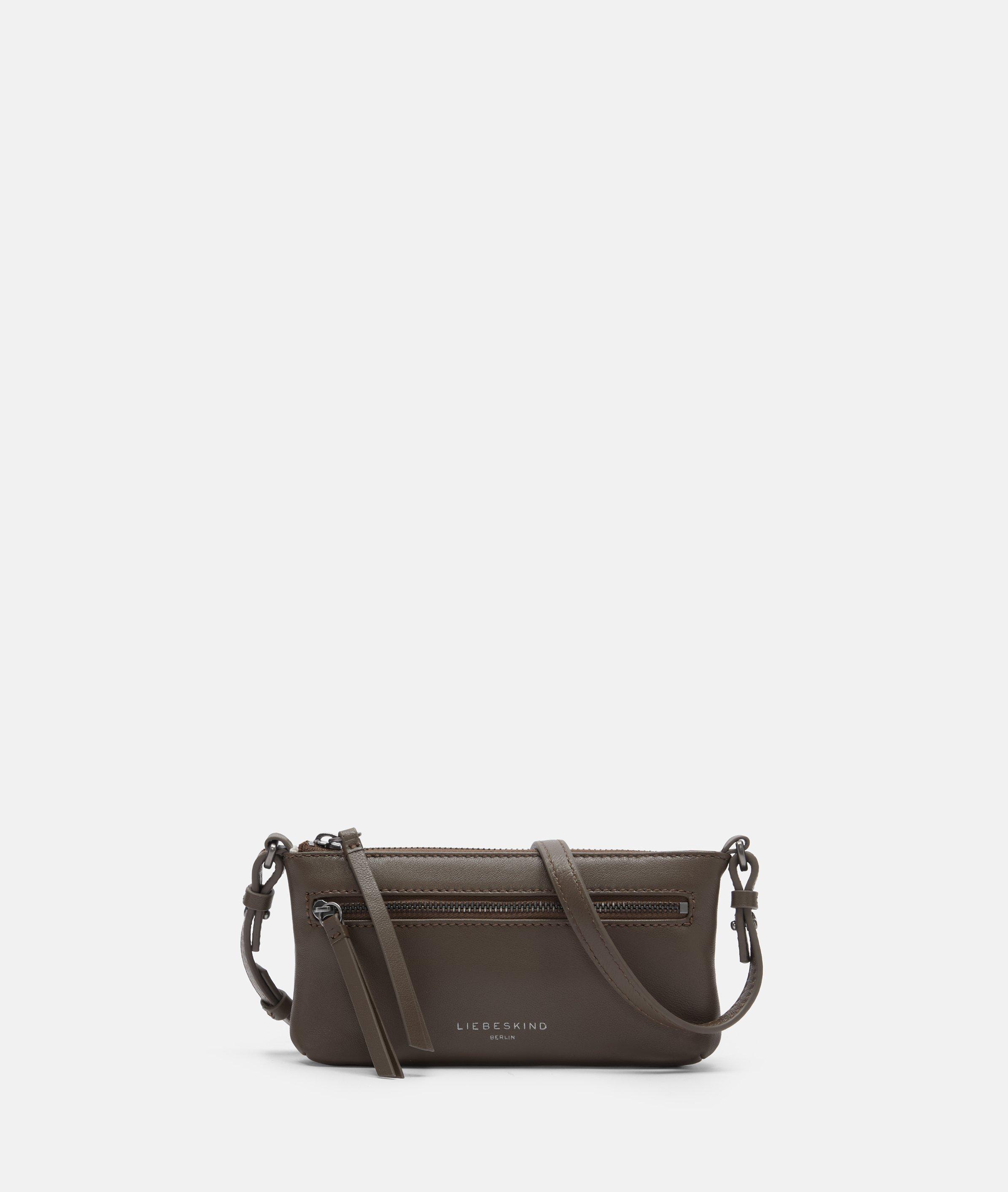 Zena Crossbody XS in braun, creme, blau, grün & schwarz