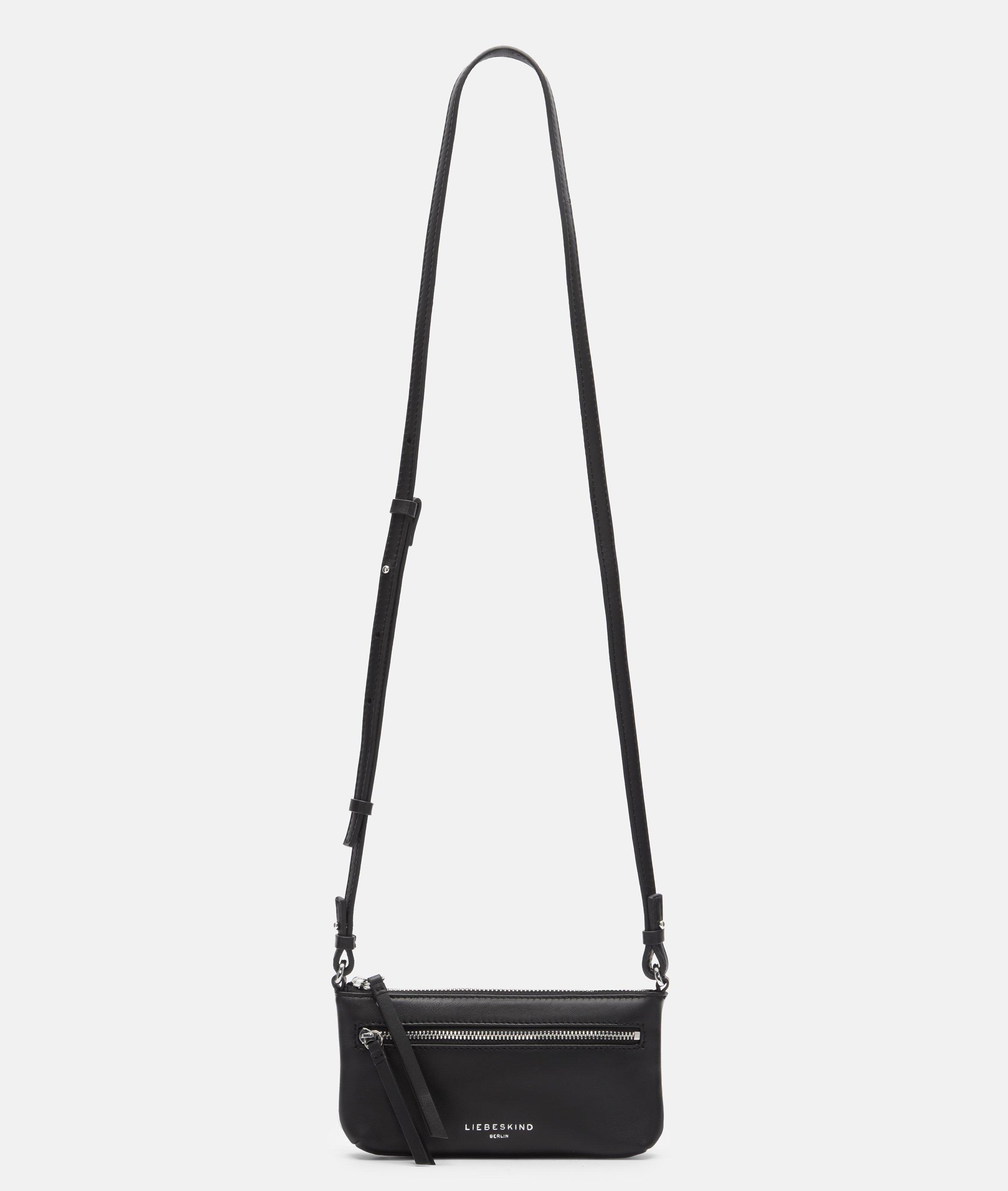 Zena Crossbody XS in schwarz, creme, braun, blau & grün