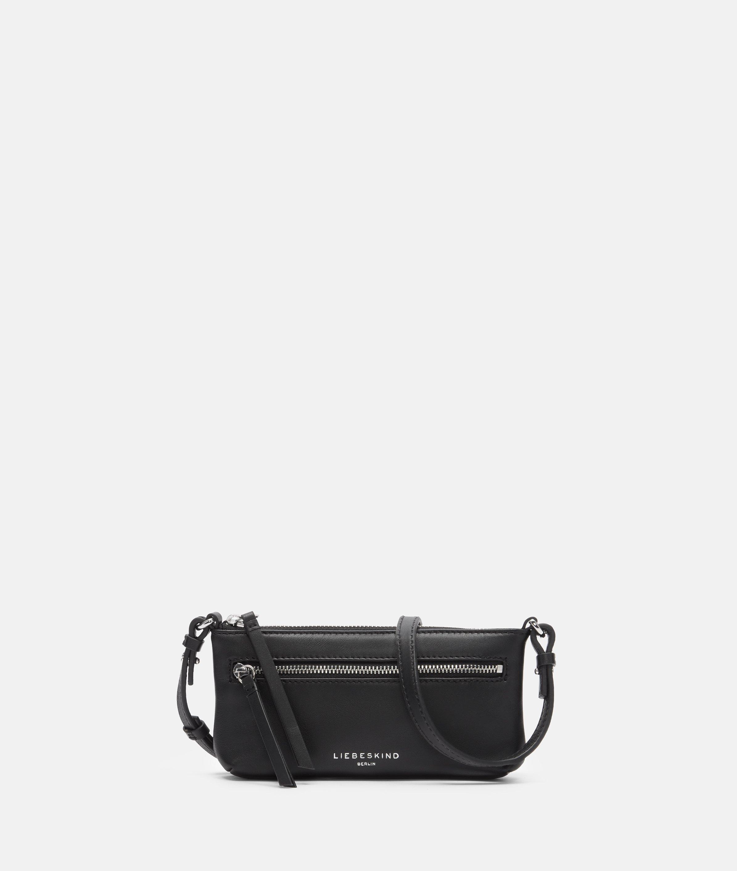 Zena Crossbody XS in schwarz, creme, braun, blau & grün