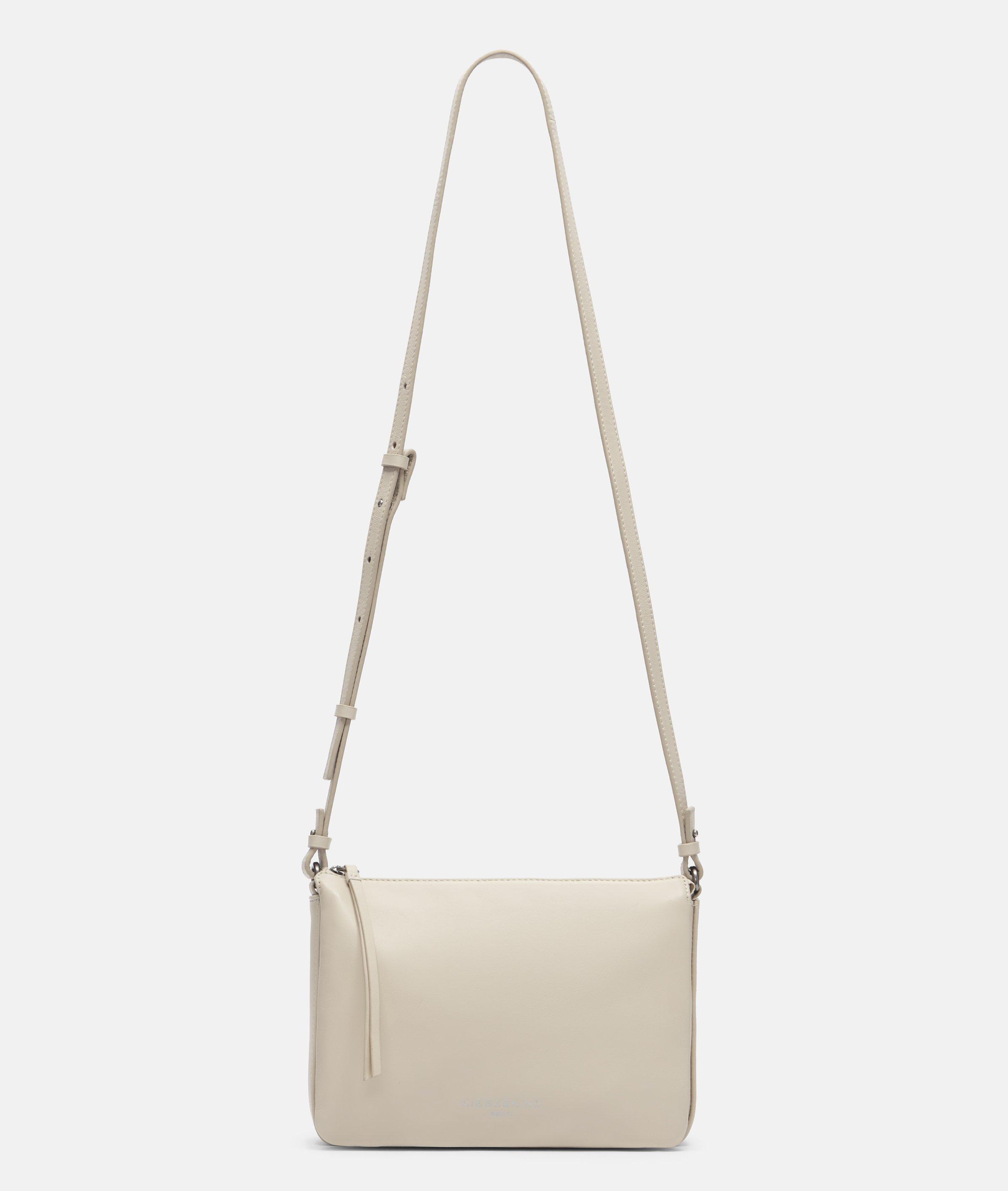 Nina Crossbody M in beige, schwarz, grün & blau
