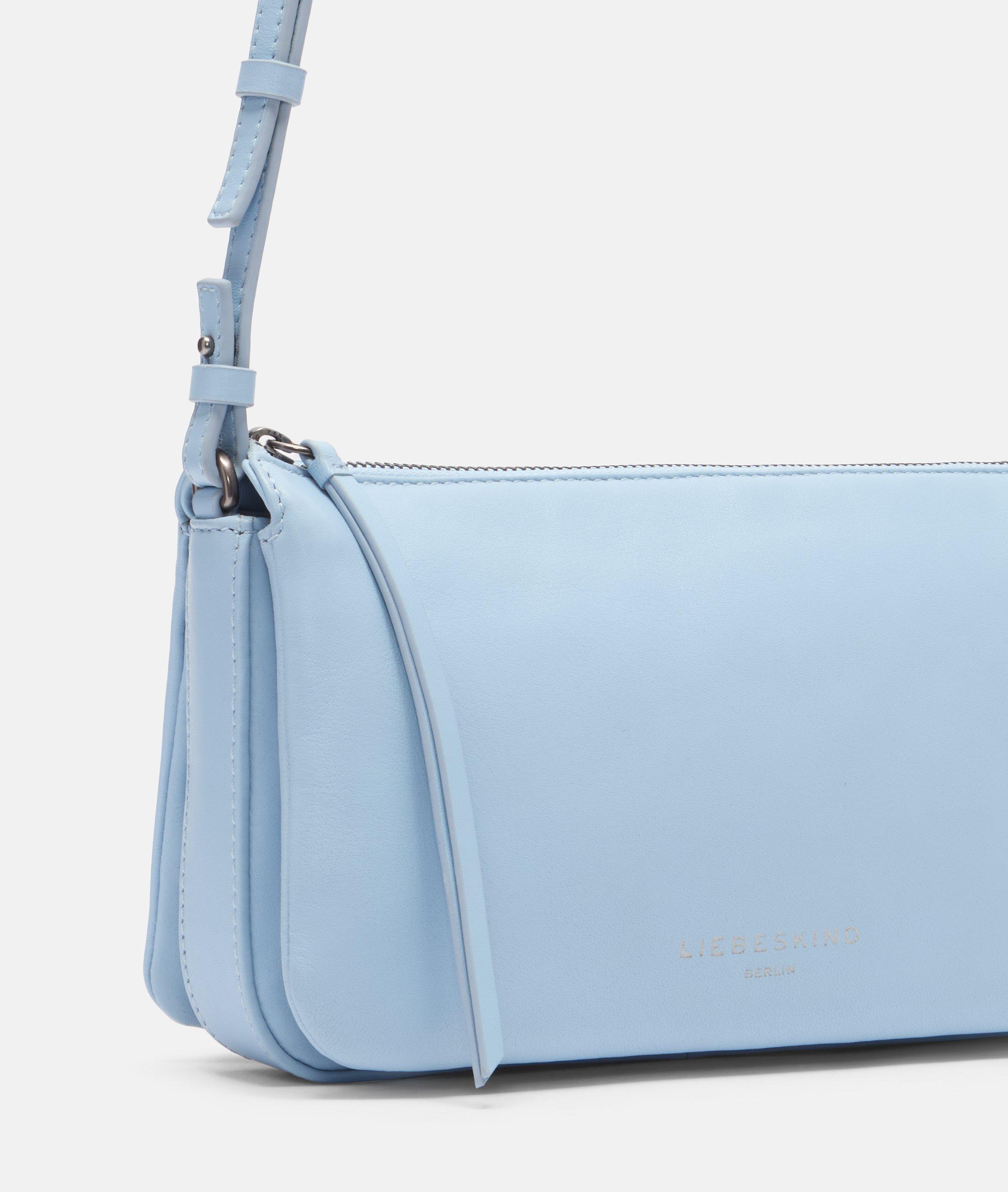 Nina Crossbody S in blau, creme, grün & schwarz