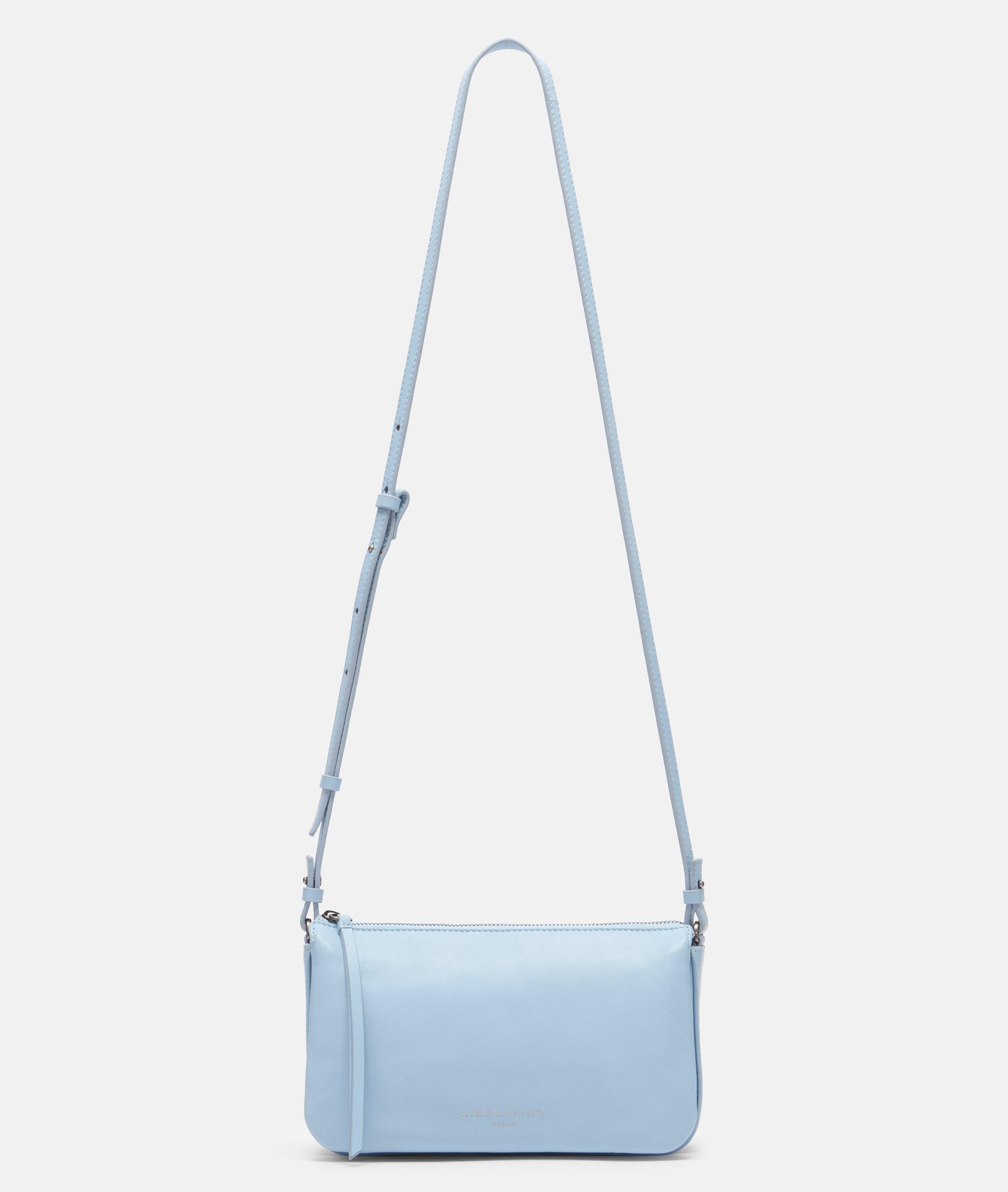 Nina Crossbody S in blau, creme, grün & schwarz