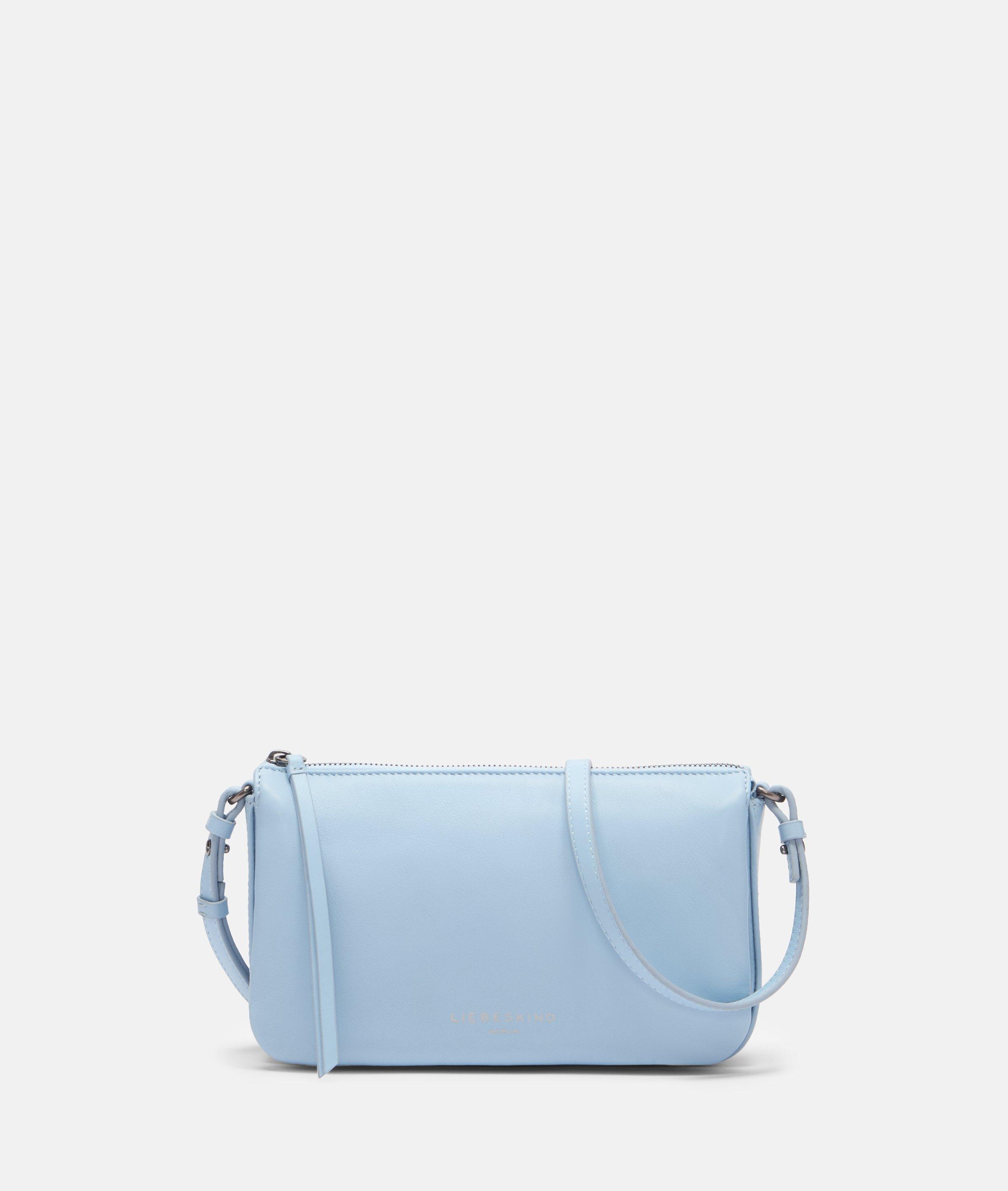 Nina Crossbody S in blau, creme, grün & schwarz