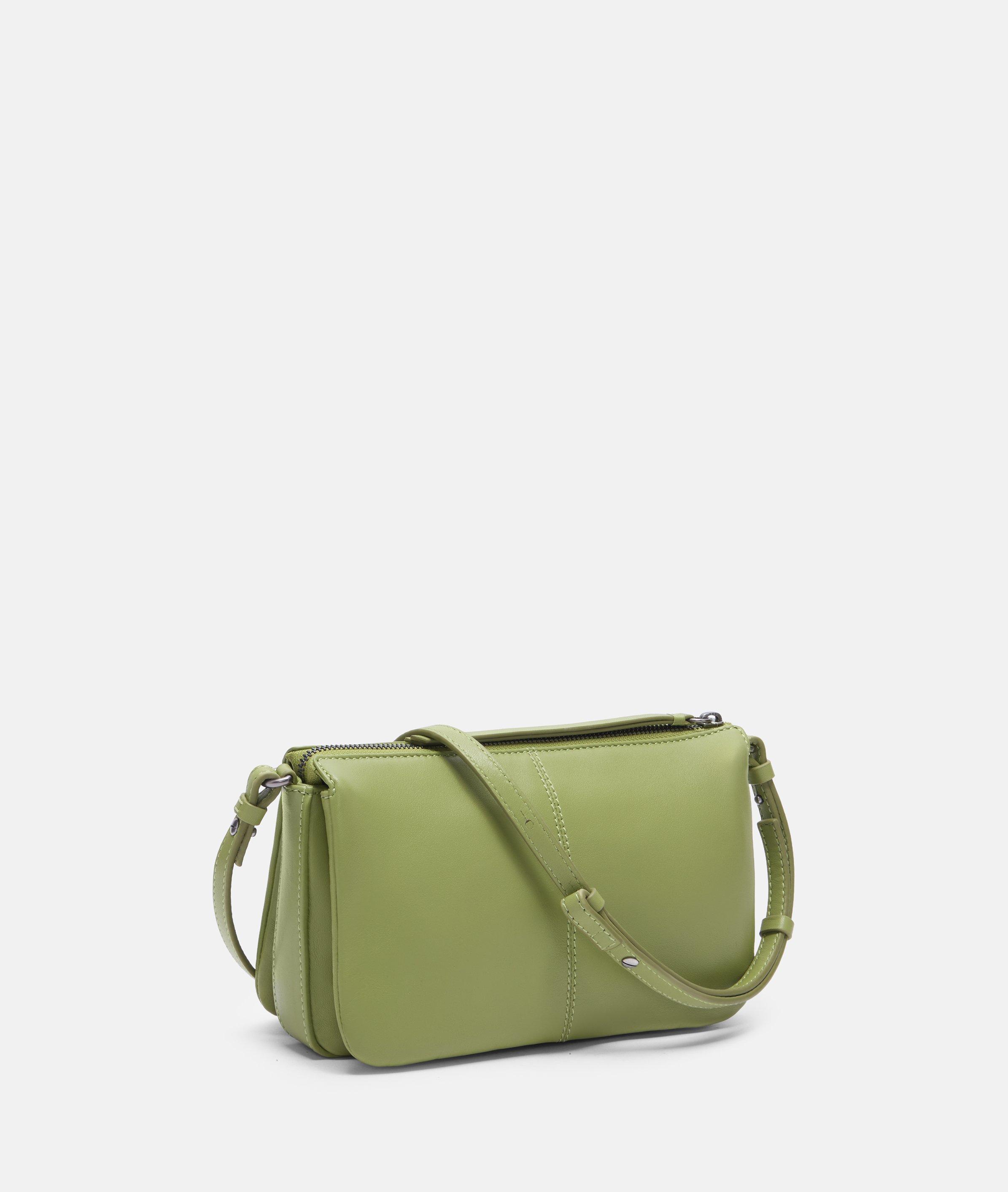 Nina Crossbody S in grün, creme, schwarz & blau