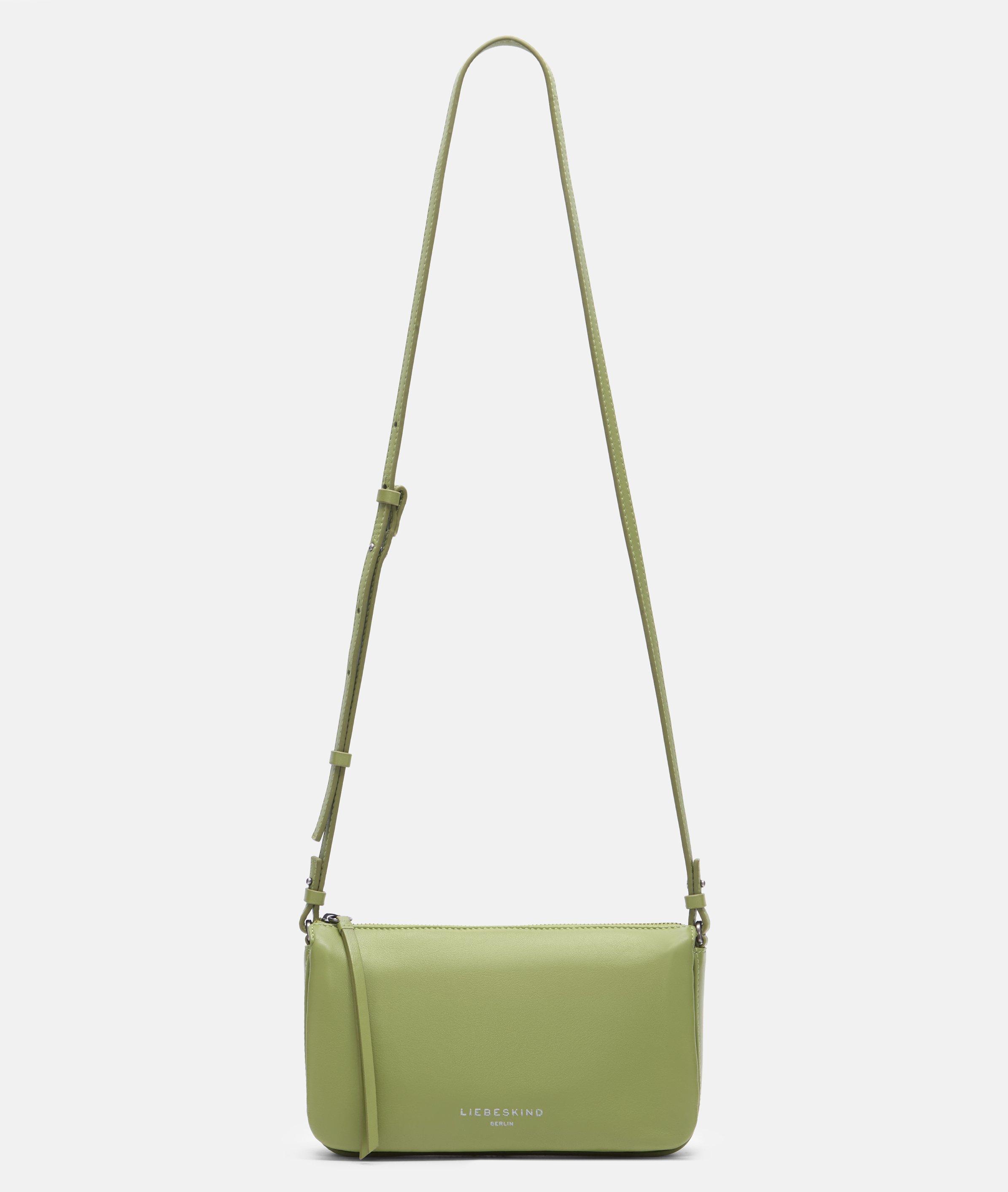 Nina Crossbody S in grün, creme, schwarz & blau