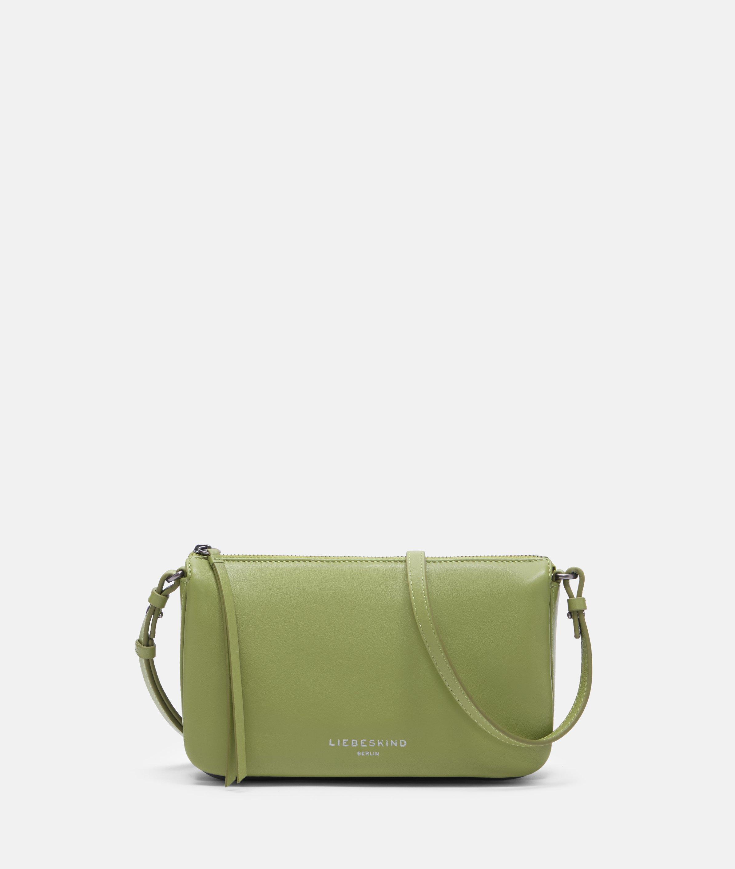 Nina Crossbody S in grün, creme, schwarz & blau