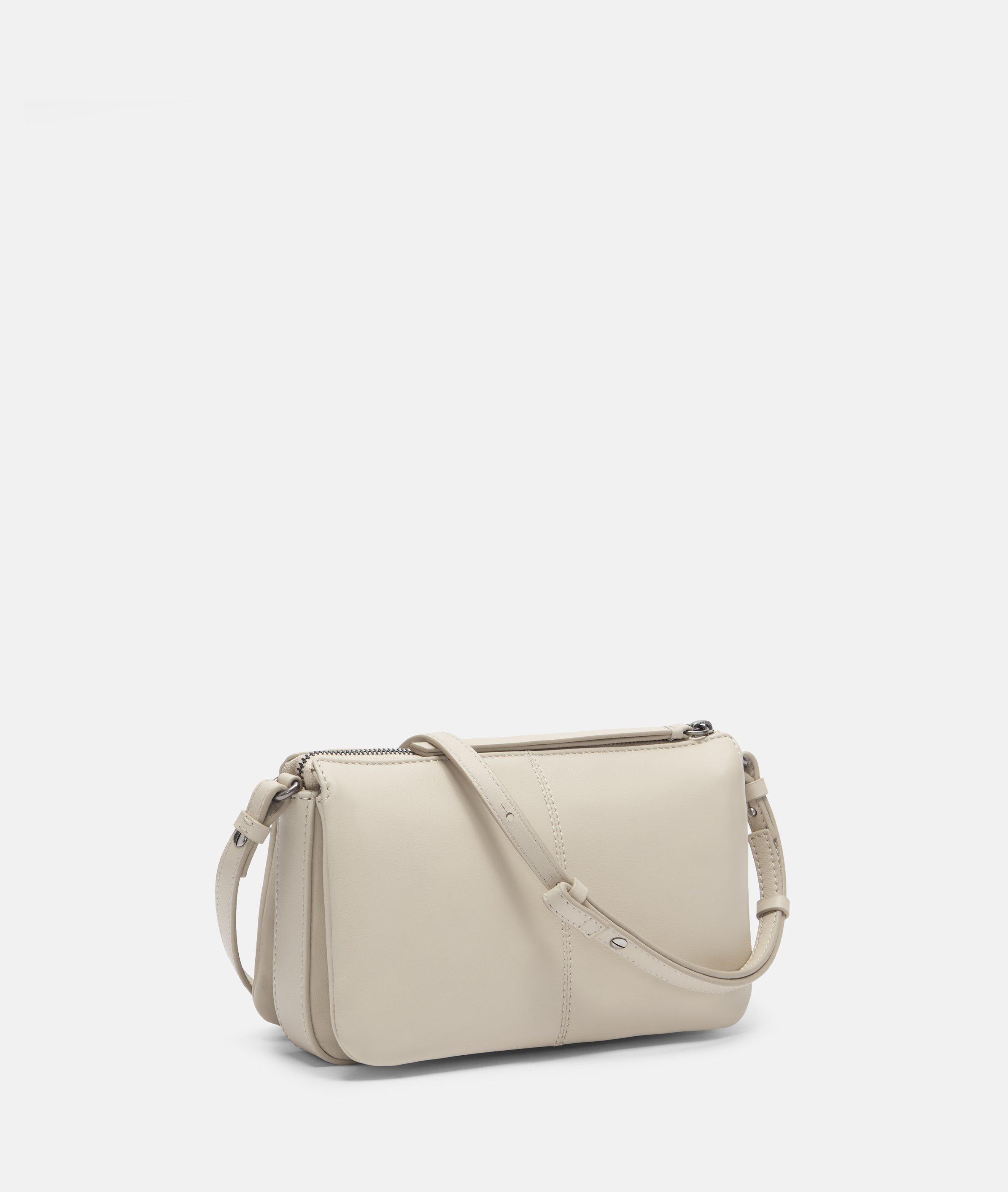 Nina Crossbody S in creme, grün, schwarz & blau